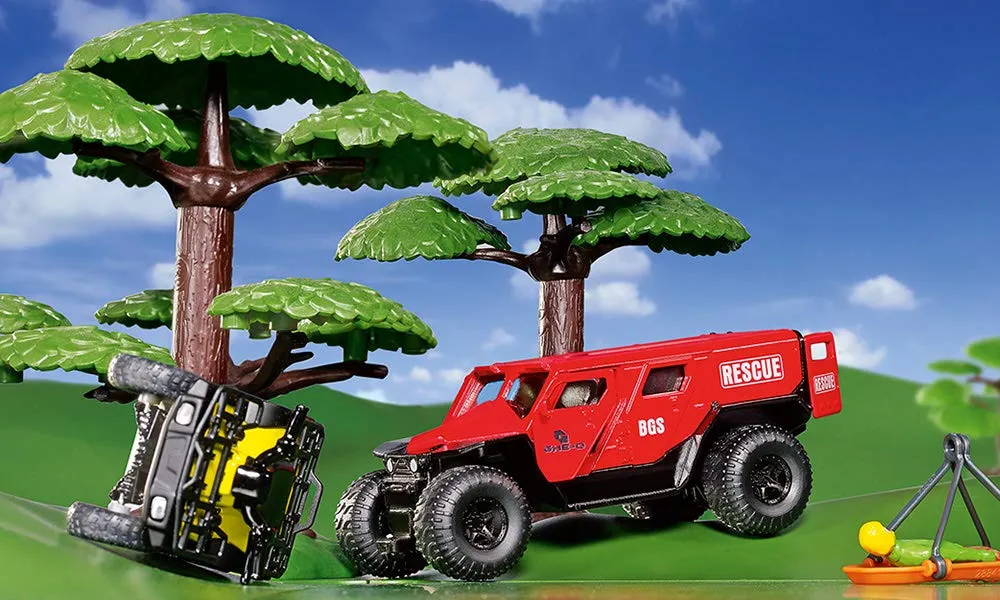 Siku 2307 GHE-O Rescue Vehicle 1:50 Rosso - immagine 6