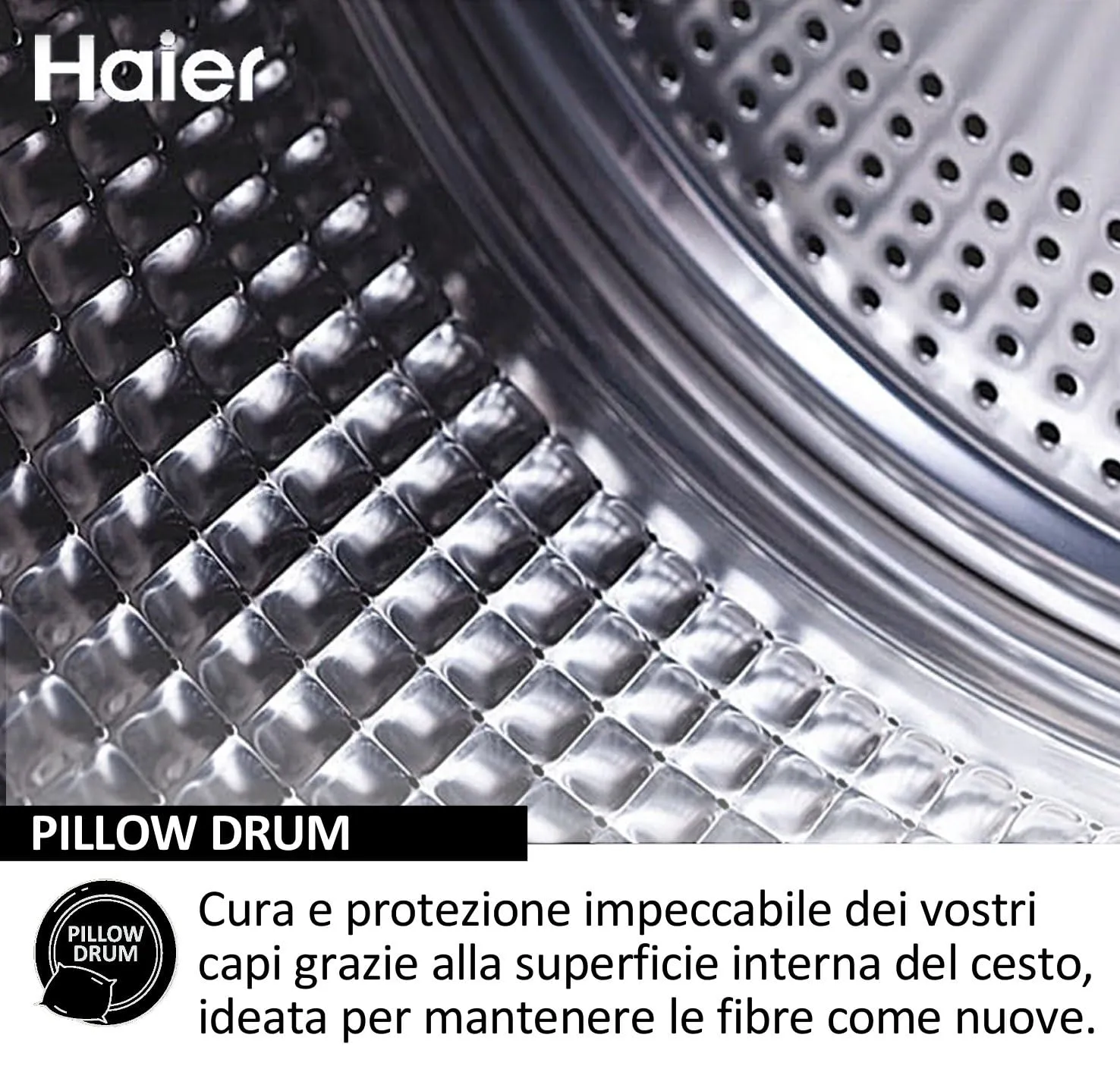 Haier I-Pro Serie 7 Lavasciuga Slim 8+5 Kg HWD80-B14979 Bianca - immagine 7