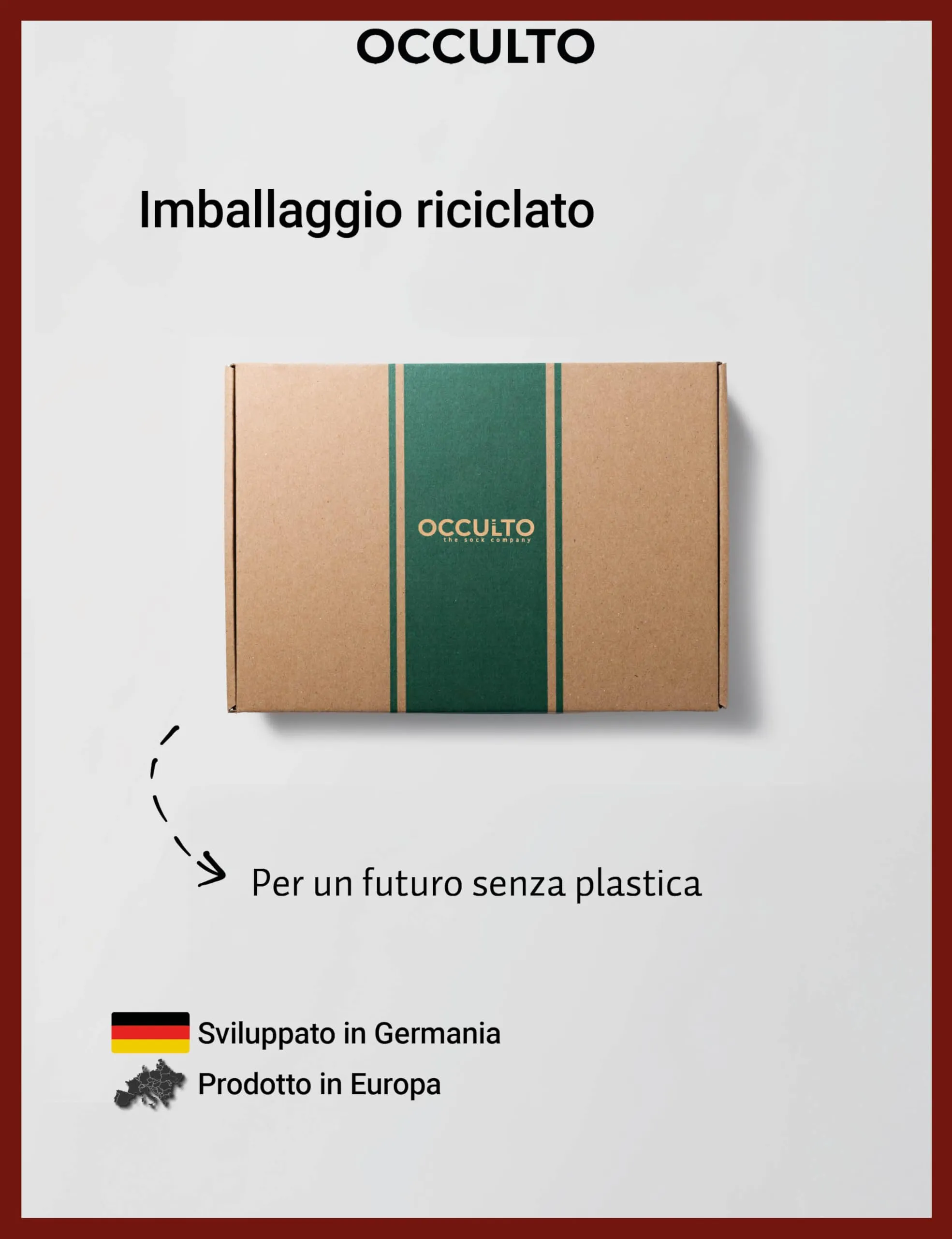 Occulto Calzini Antiscivolo per Yoga, Pilates e Fitness, 2 Paia, Rosa Rossa, 35-38 - immagine 7
