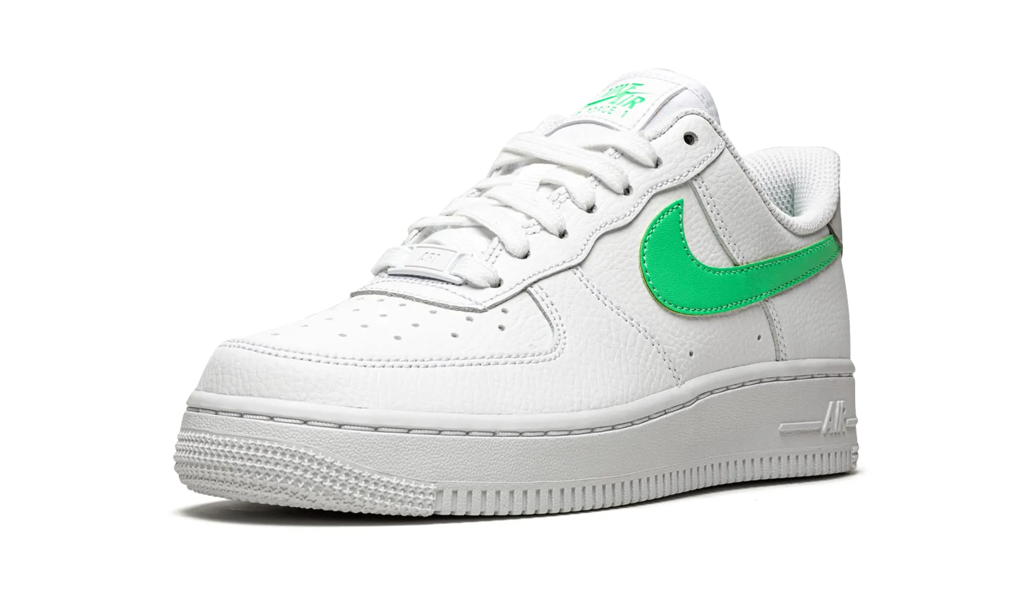 Nike Air Force 1 '07 Women's Basketball Shoes - White Green Glow Lt Bone White - 38 EU - immagine 4