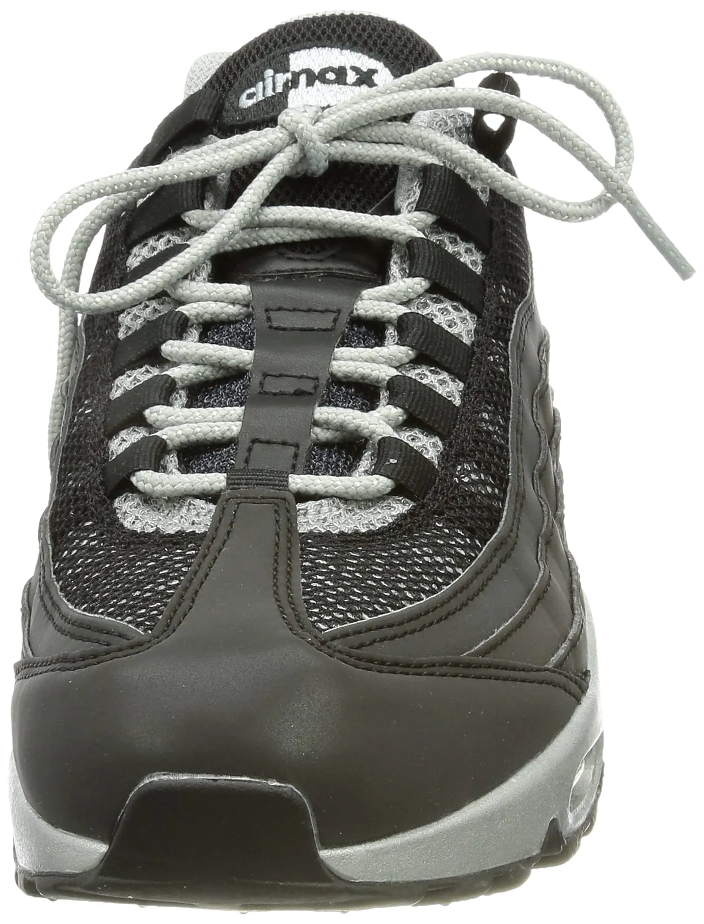 Nike Huarache Run GS - Nero Mtlc Argento Gioco Royal Univ Rosso Opti Giallo, 42.5 EU - immagine 2