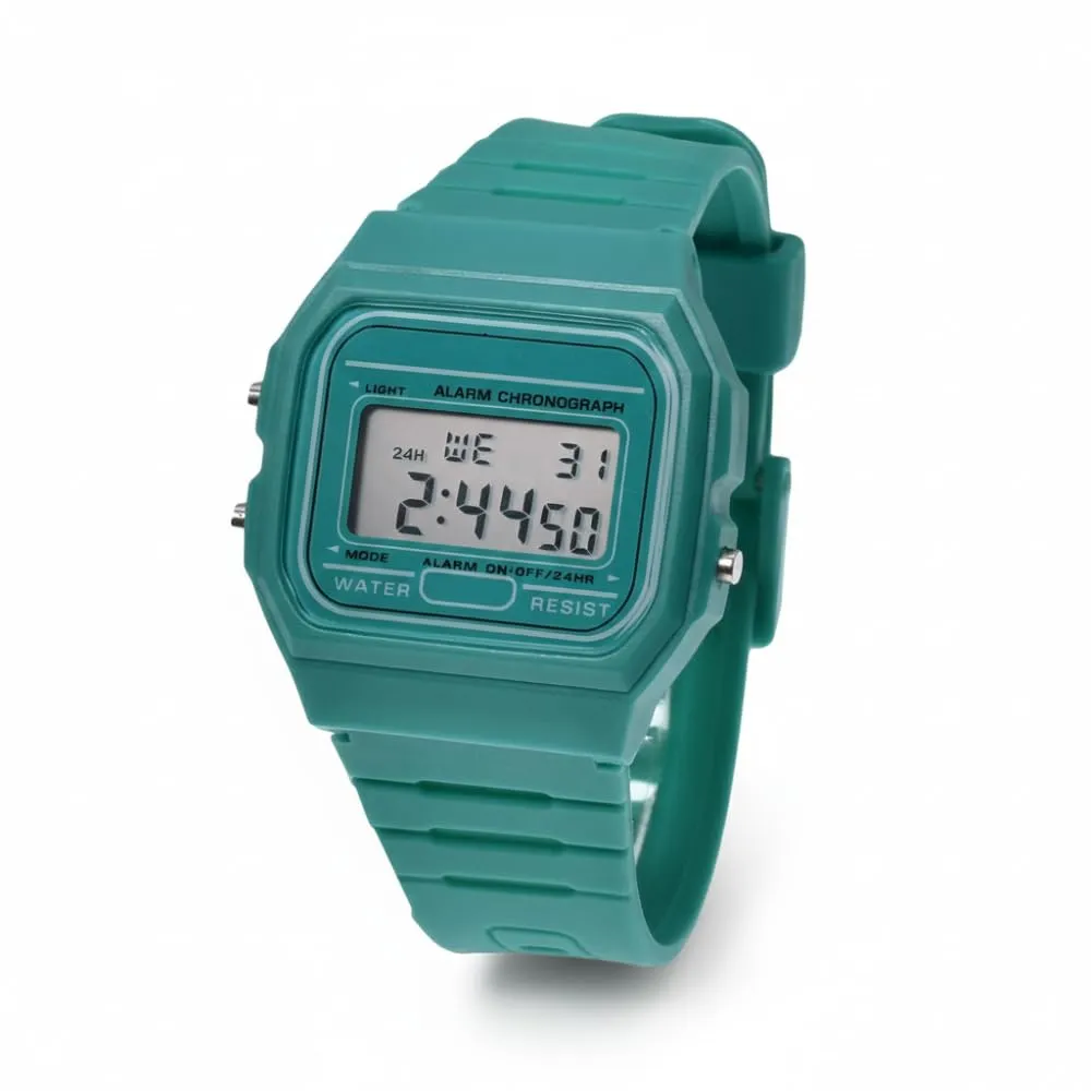 BDM Orologio Casiopea Digitale Verde Mar - immagine 1