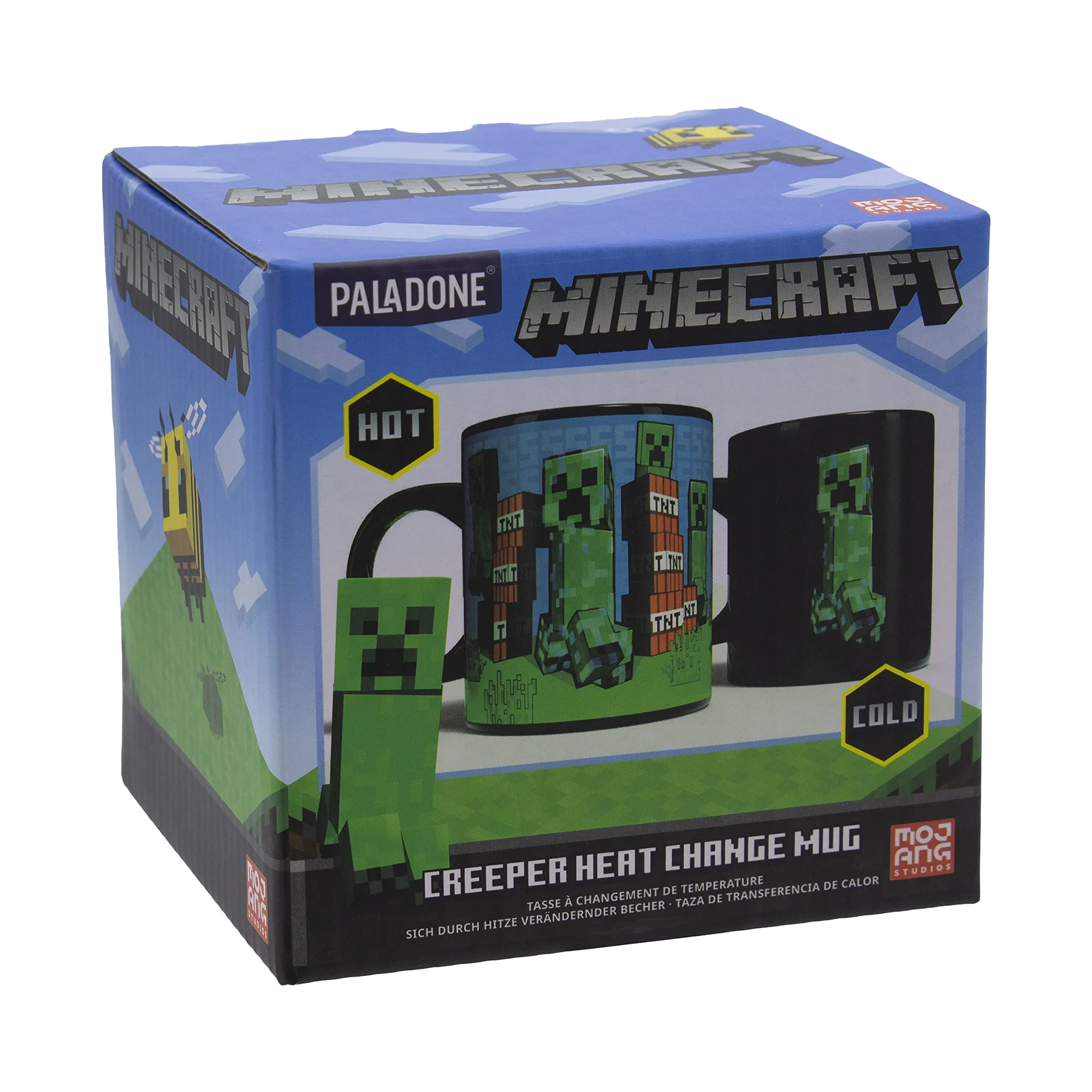 Paladone Tazza Minecraft Creeper Termosensibile Ufficiale, 295ml - immagine 6