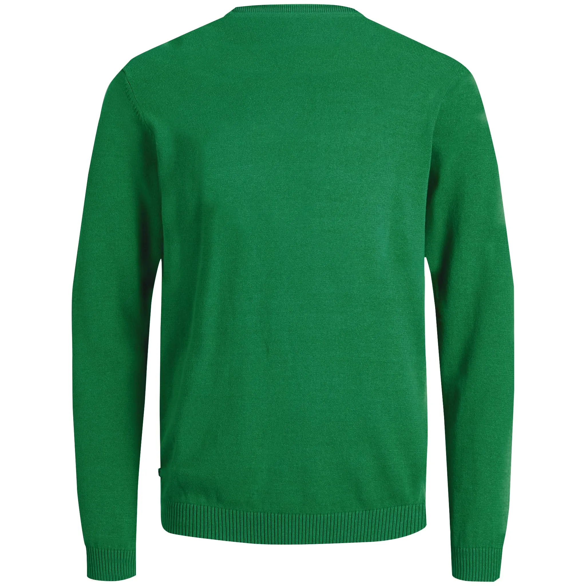 Jack & Jones Jjebasic Knit Crew Neck Noos Felpa, Verdant Green, S - immagine 4
