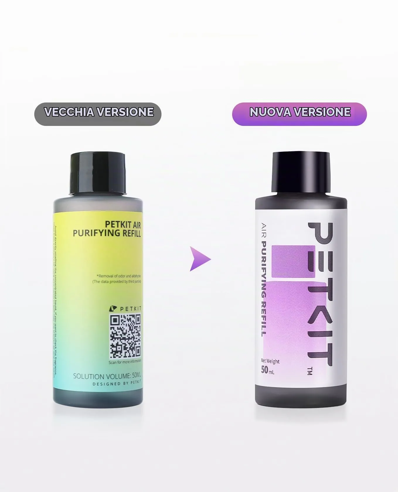 PETKIT Ricariche Purificazione Aria per Lettiera Gatti Pura X e Pura Max 2, 4 Flaconi da 50 ml - immagine 4