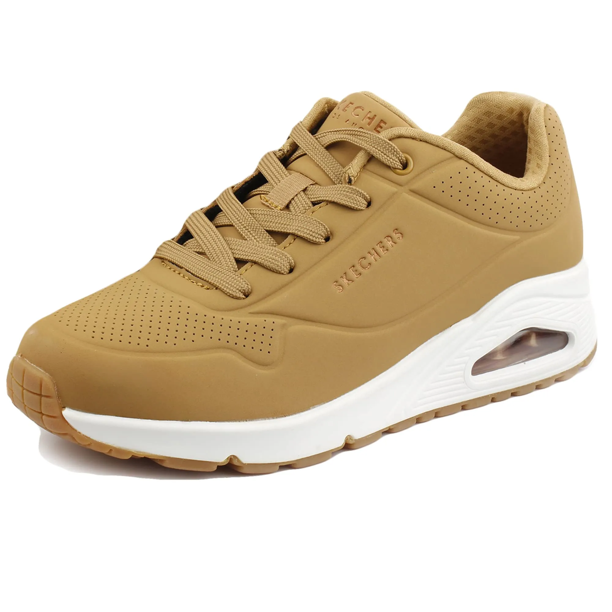 Skechers Uno Stand On Air Scarpe da ginnastica Donna, Brown 01, 41 EU - immagine 1