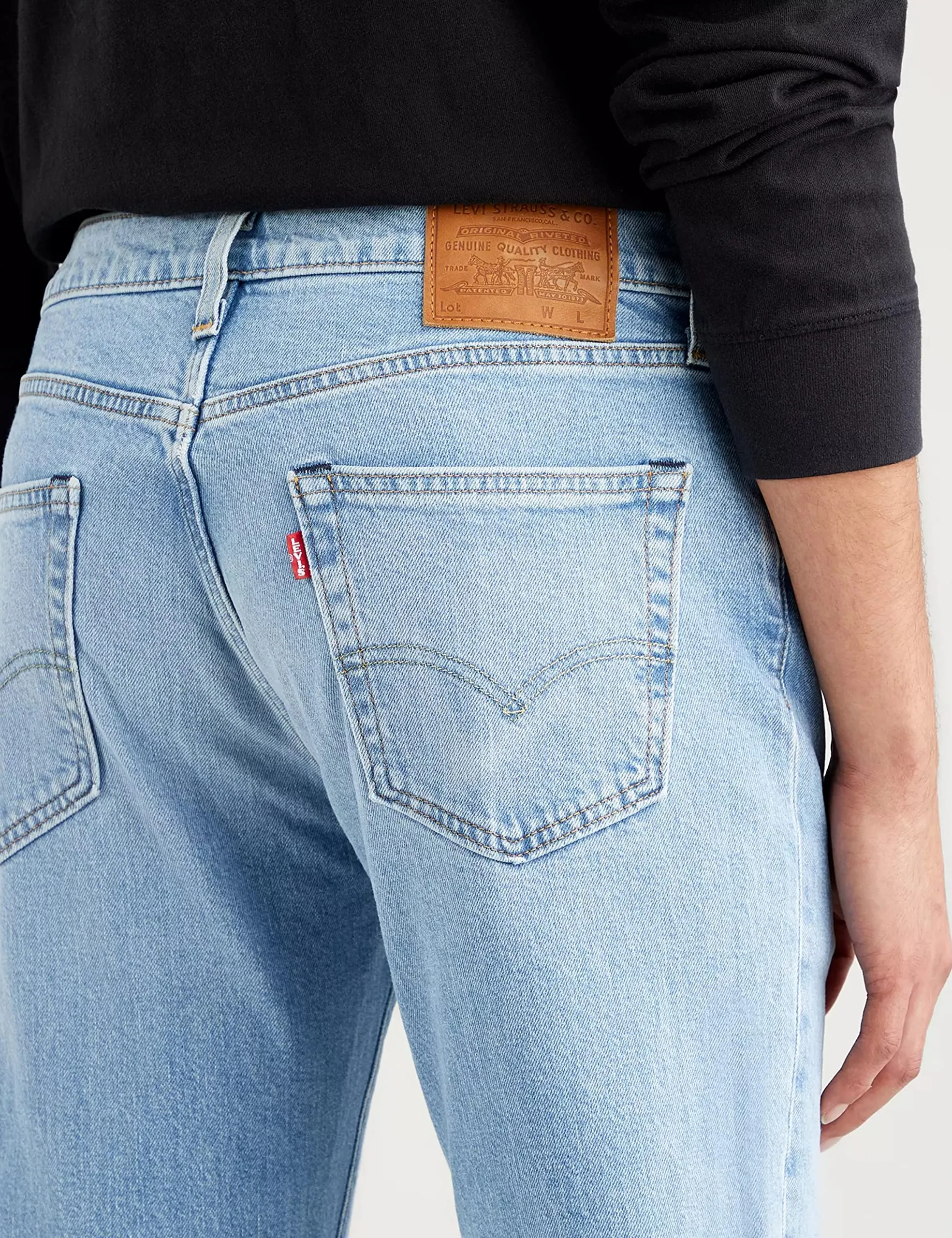 Levi's 511 Slim v5 Jeans Uomo, Corfu Lucky Day Adv, 40W / 32L - immagine 6