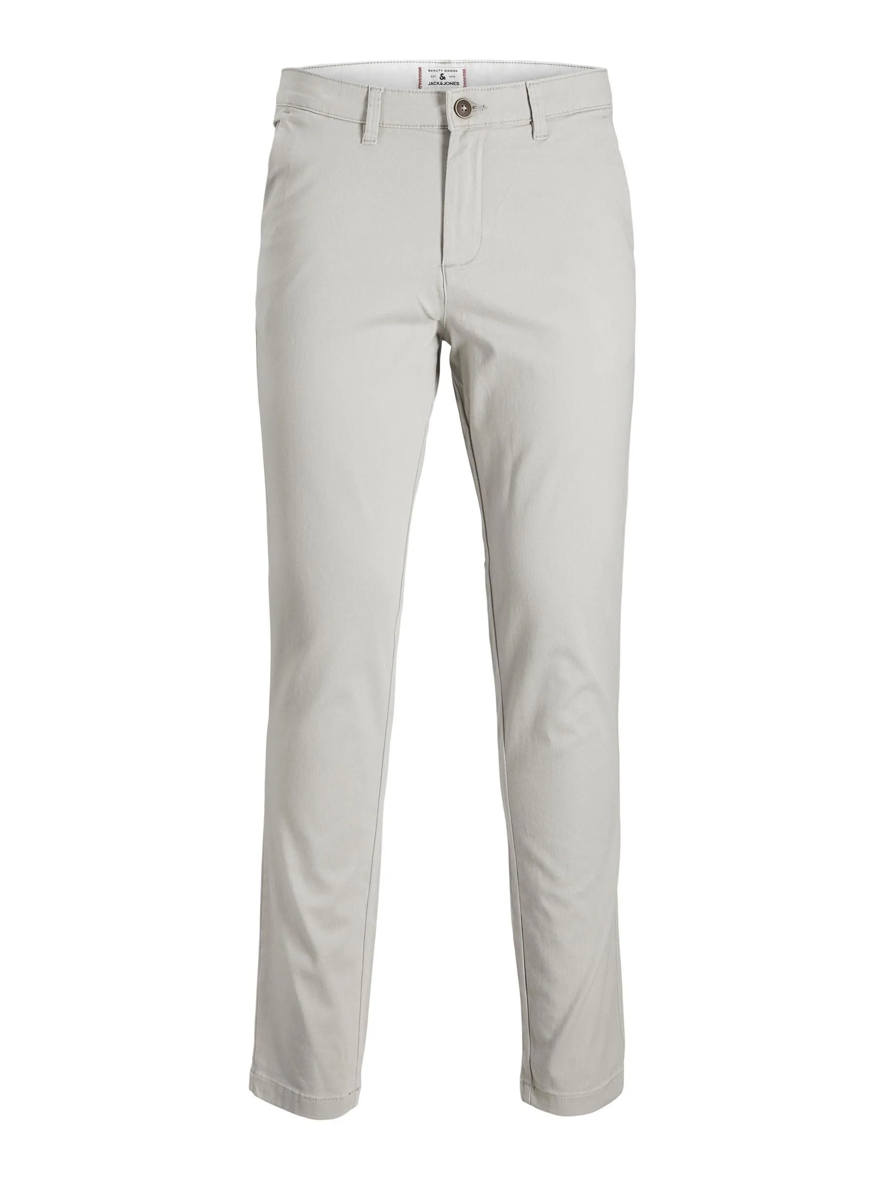 Jack & Jones Pantaloni Chino Slim Fit Grigio Ghost 29/34 - immagine 1