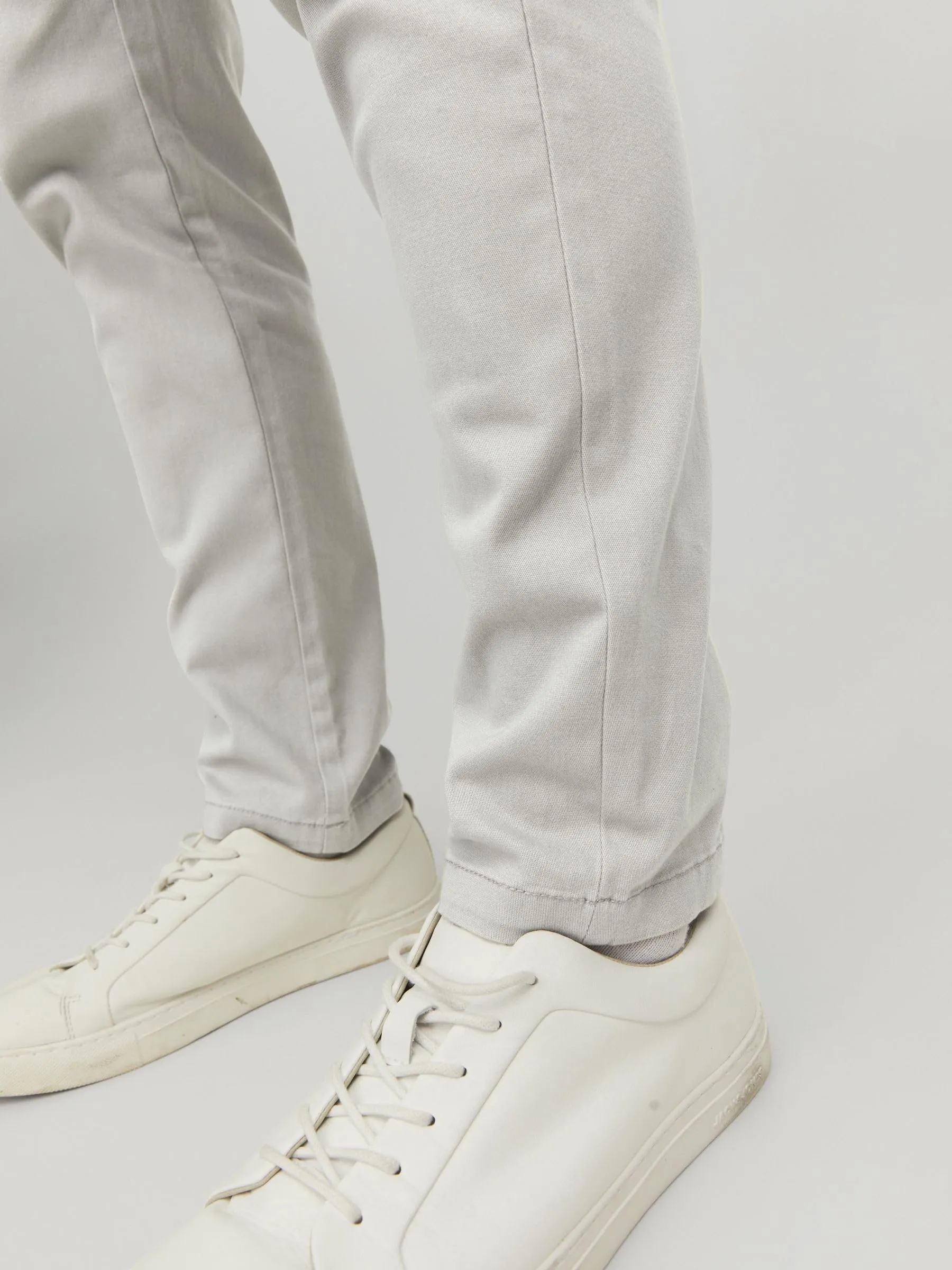 Jack & Jones Pantaloni Chino Slim Fit Grigio Ghost 29/34 - immagine 6