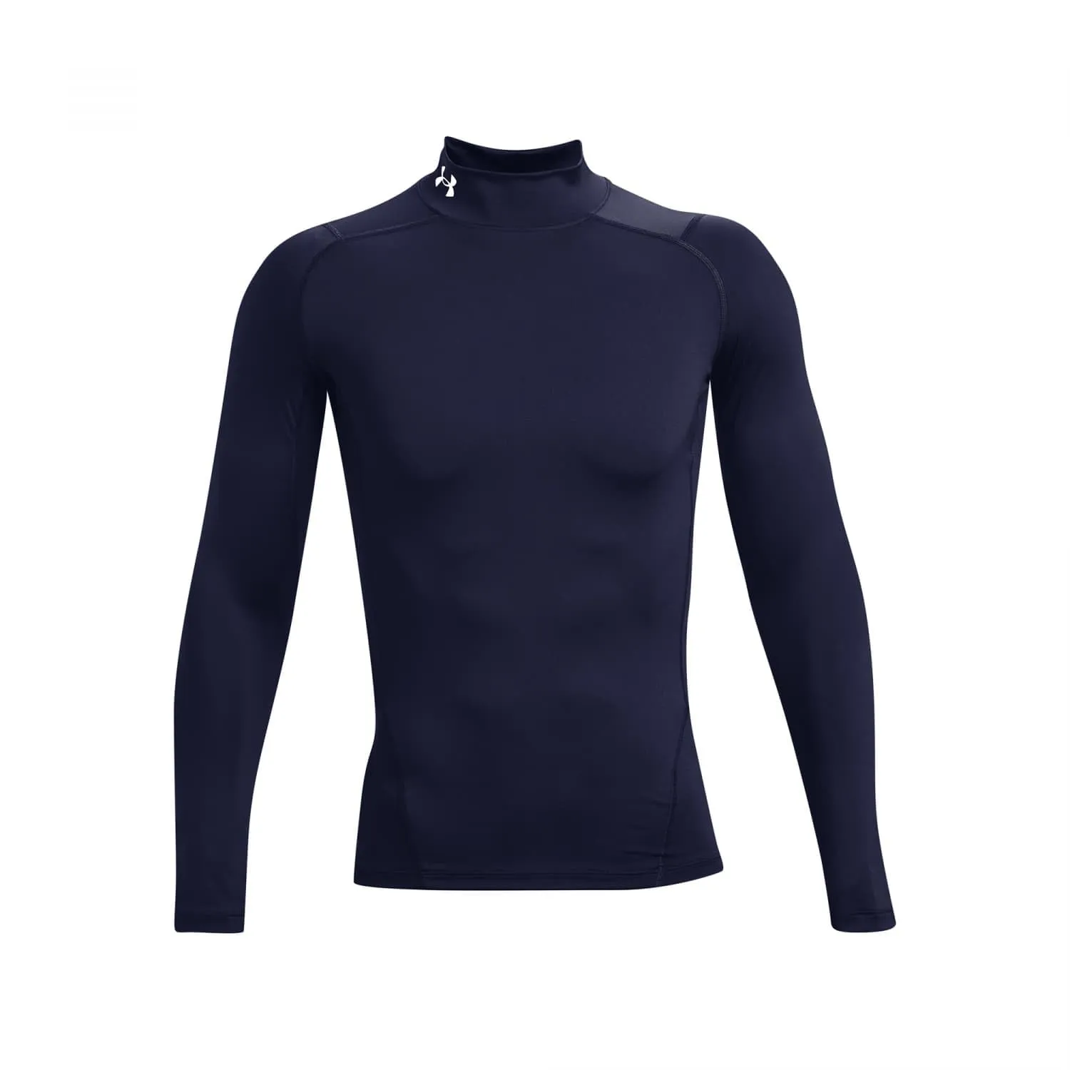 Under Armour HeatGear Armour Maglietta a Maniche Lunghe da Uomo - Blu Navy Mezzanotte/Bianco - 4XL - immagine 1