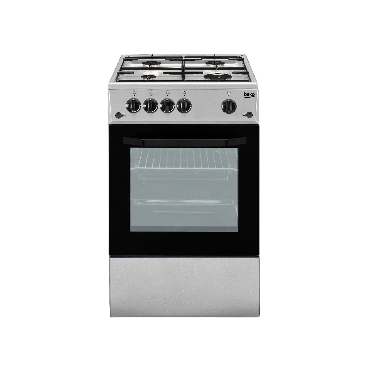 Beko CSG42011FS Piano cottura a gas, Argento - immagine 1