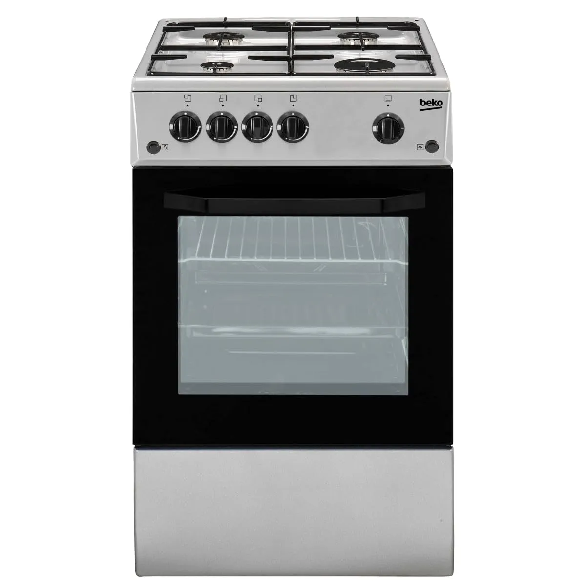 Beko CSG42011FS Piano cottura a gas, Argento - immagine 2