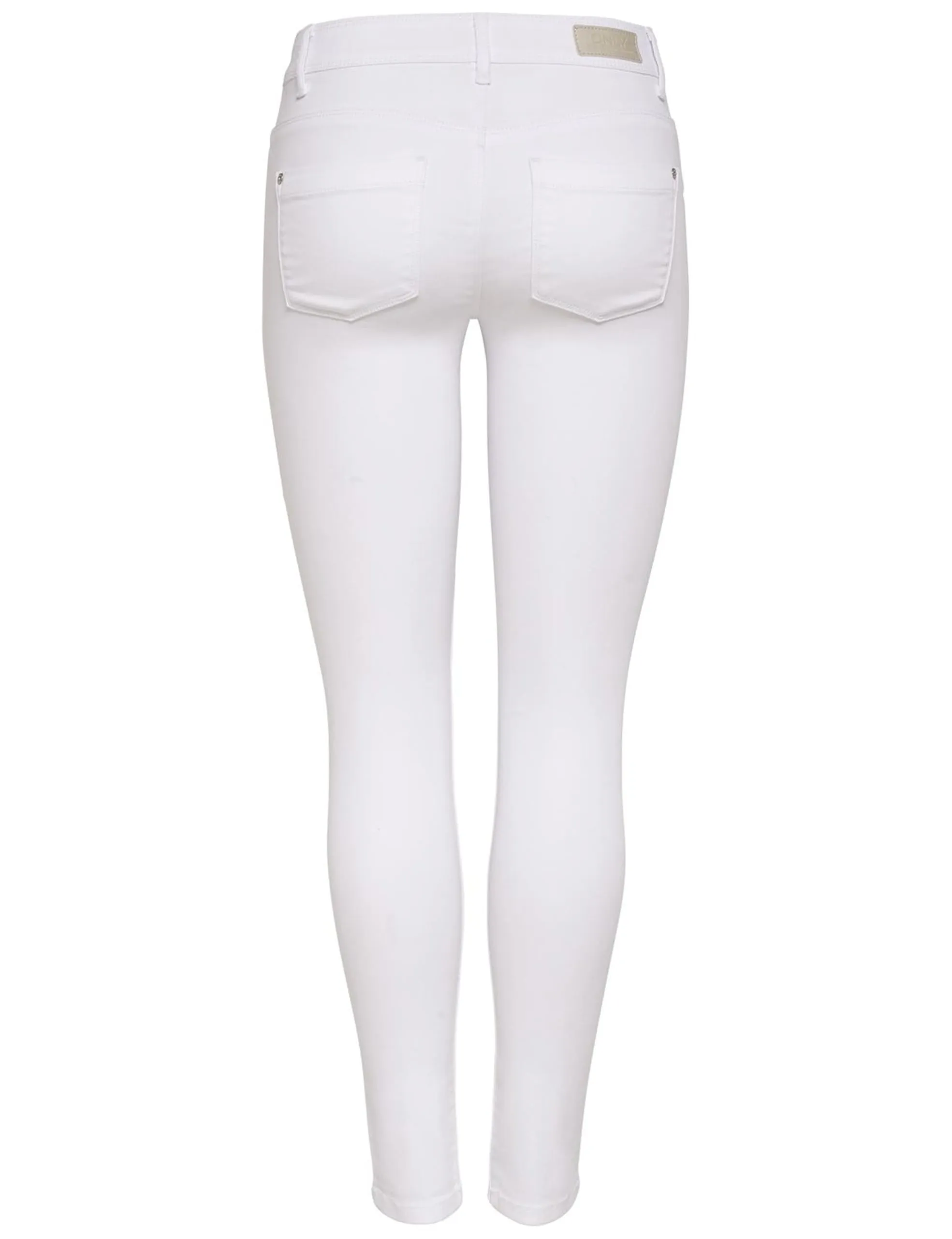 ONLY NOS Onlultimate King Reg Skinny Jeans, Bianco (White), W34/L30, XS - immagine 3