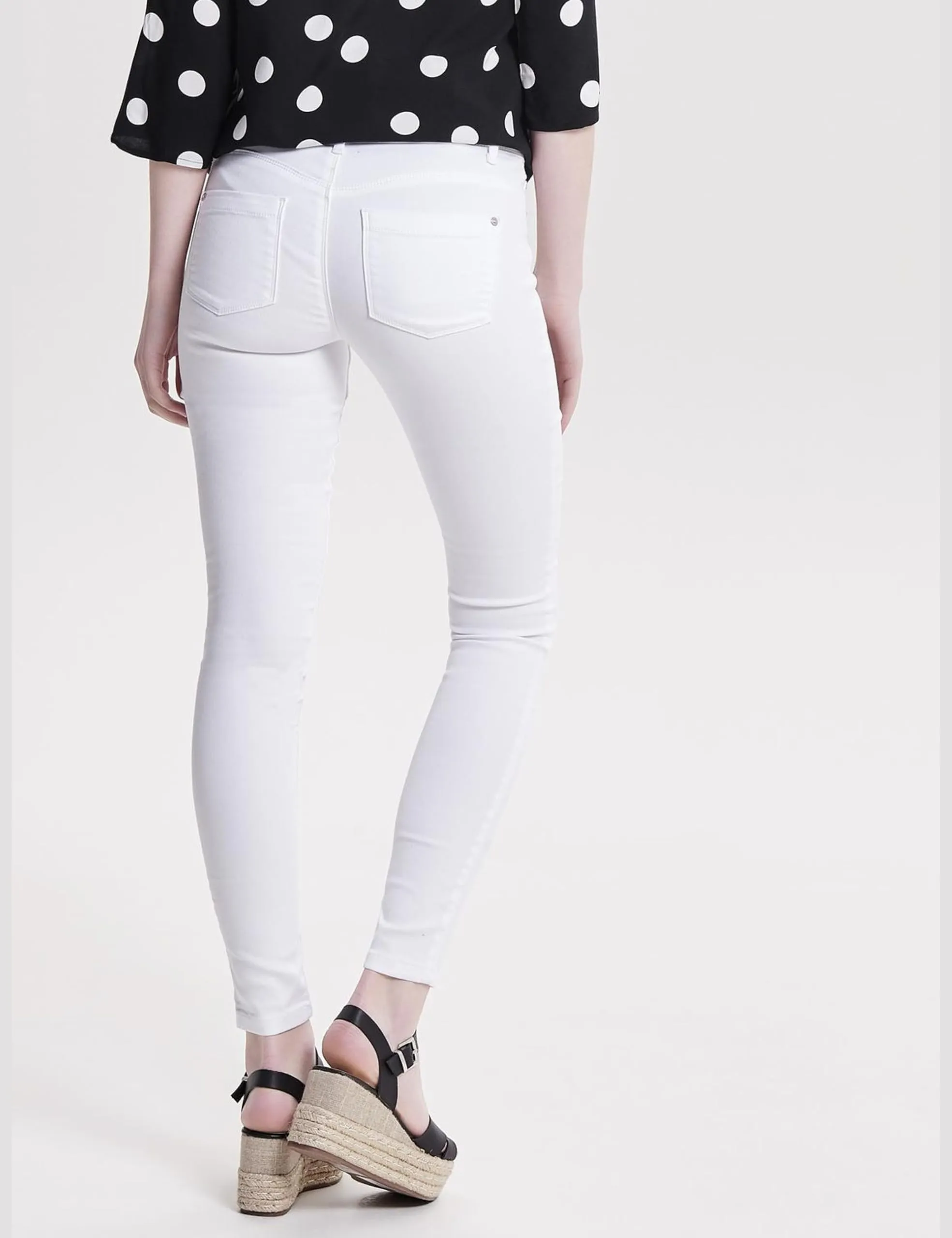ONLY NOS Onlultimate King Reg Skinny Jeans, Bianco (White), W34/L30, XS - immagine 4