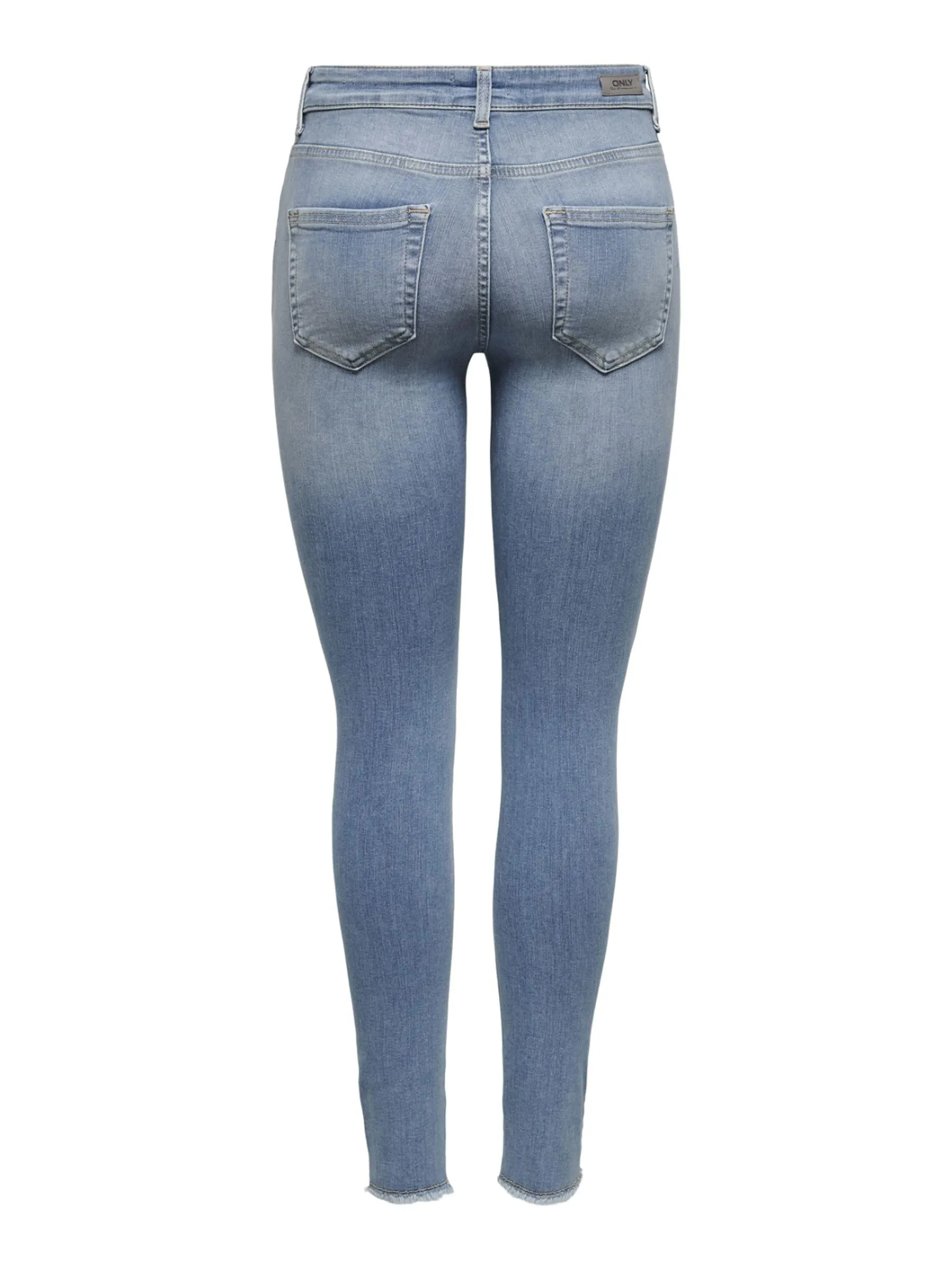 ONLY ONLBLUSH Vita Media Skinny Fit Ankle Jeans Blu M/34 - immagine 8
