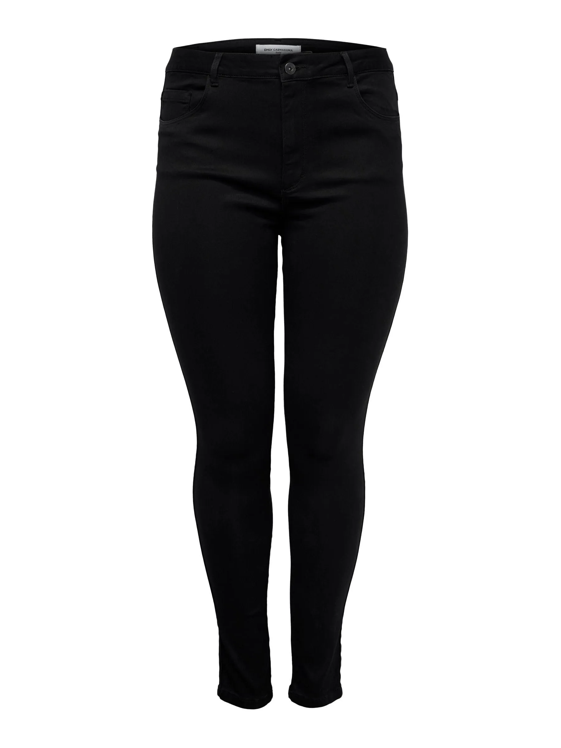 ONLY Carmakoma NOS Donna Caraugusta HW Skinny Jeans - Black, 46 /L32 - immagine 1