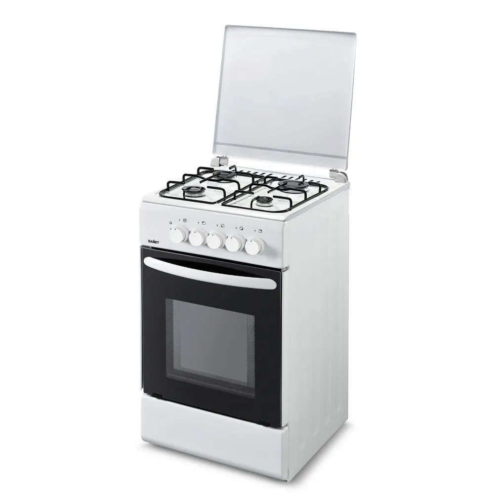 Samet Cucina a Gas Bianca 50 x 50 cm - immagine 1