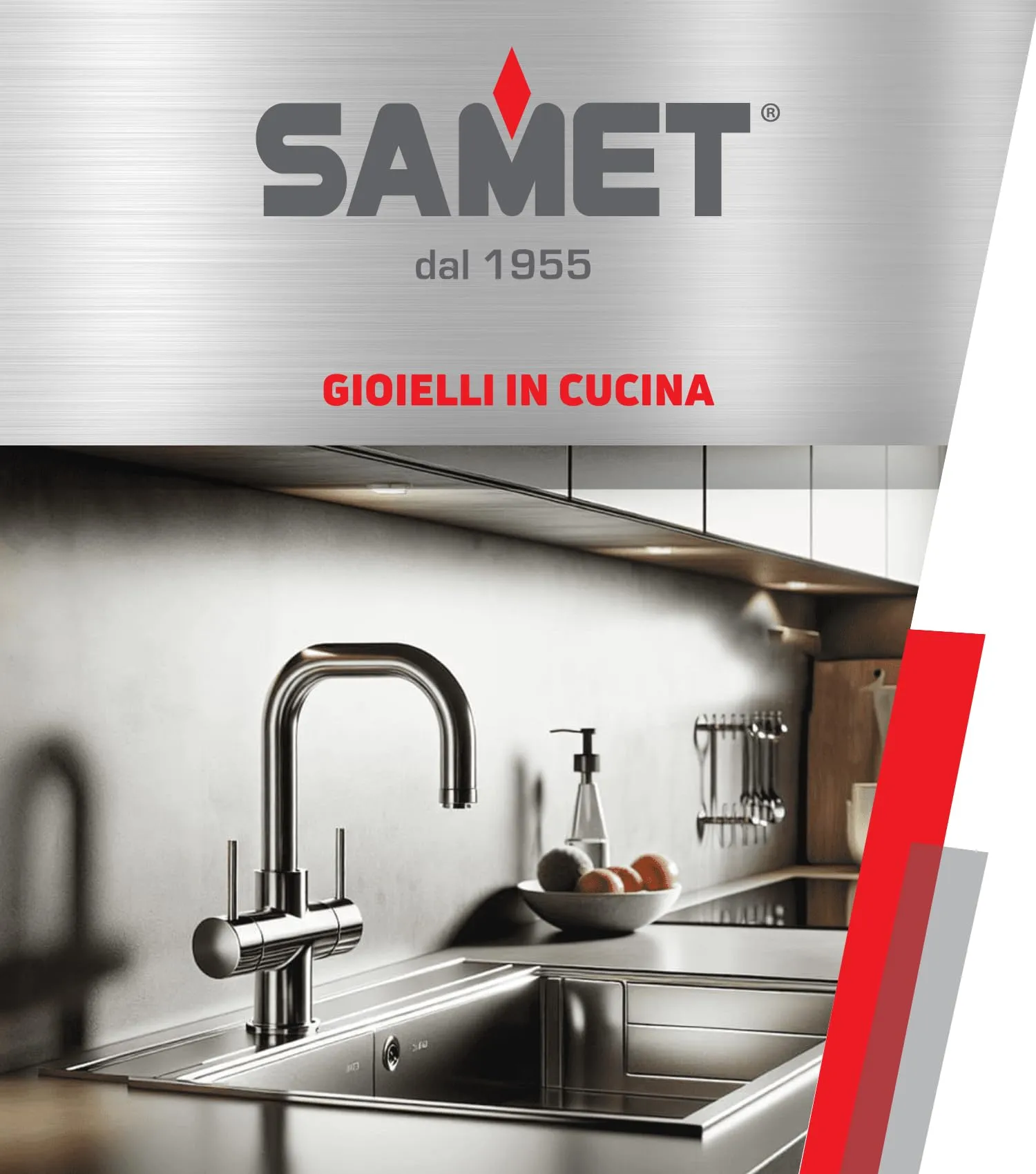 Samet Cucina a Gas Bianca 50 x 50 cm - immagine 5