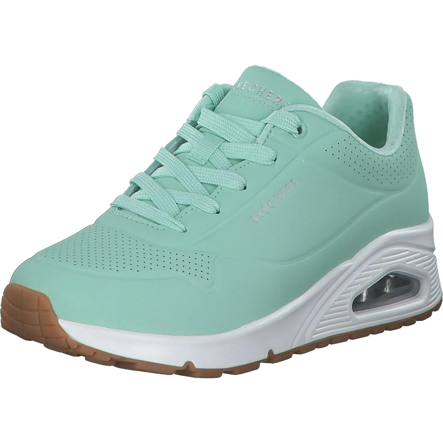 Skechers Uno Stand On Air Scarpe da ginnastica Donna - Mint Durabuck Mesh - 37.5 EU - immagine 1