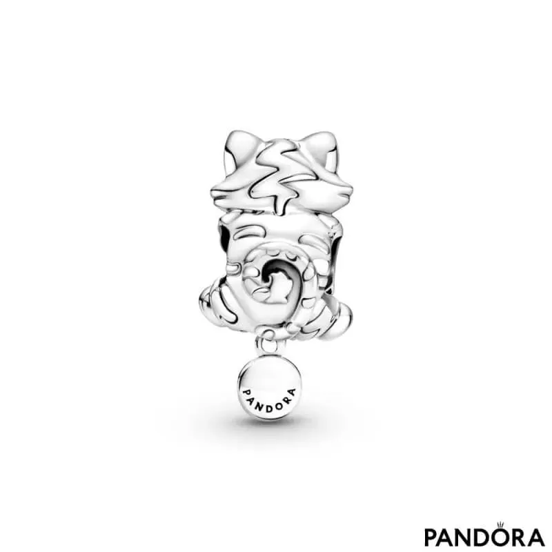 Pandora Passions Ciondolo Gattino e Gomitolo in Argento Sterling - immagine 3