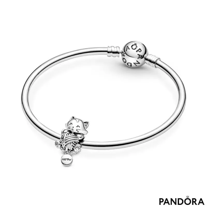 Pandora Passions Ciondolo Gattino e Gomitolo in Argento Sterling - immagine 7