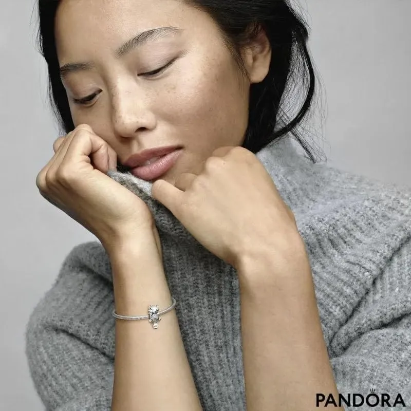 Pandora Passions Ciondolo Gattino e Gomitolo in Argento Sterling - immagine 8
