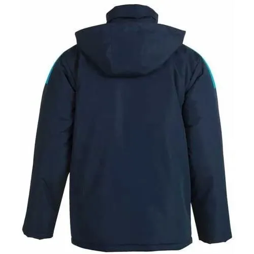 Joma Trivor Unisex Adult Anorak - Navy Blue/Fluo Turquoise - XXS - immagine 2