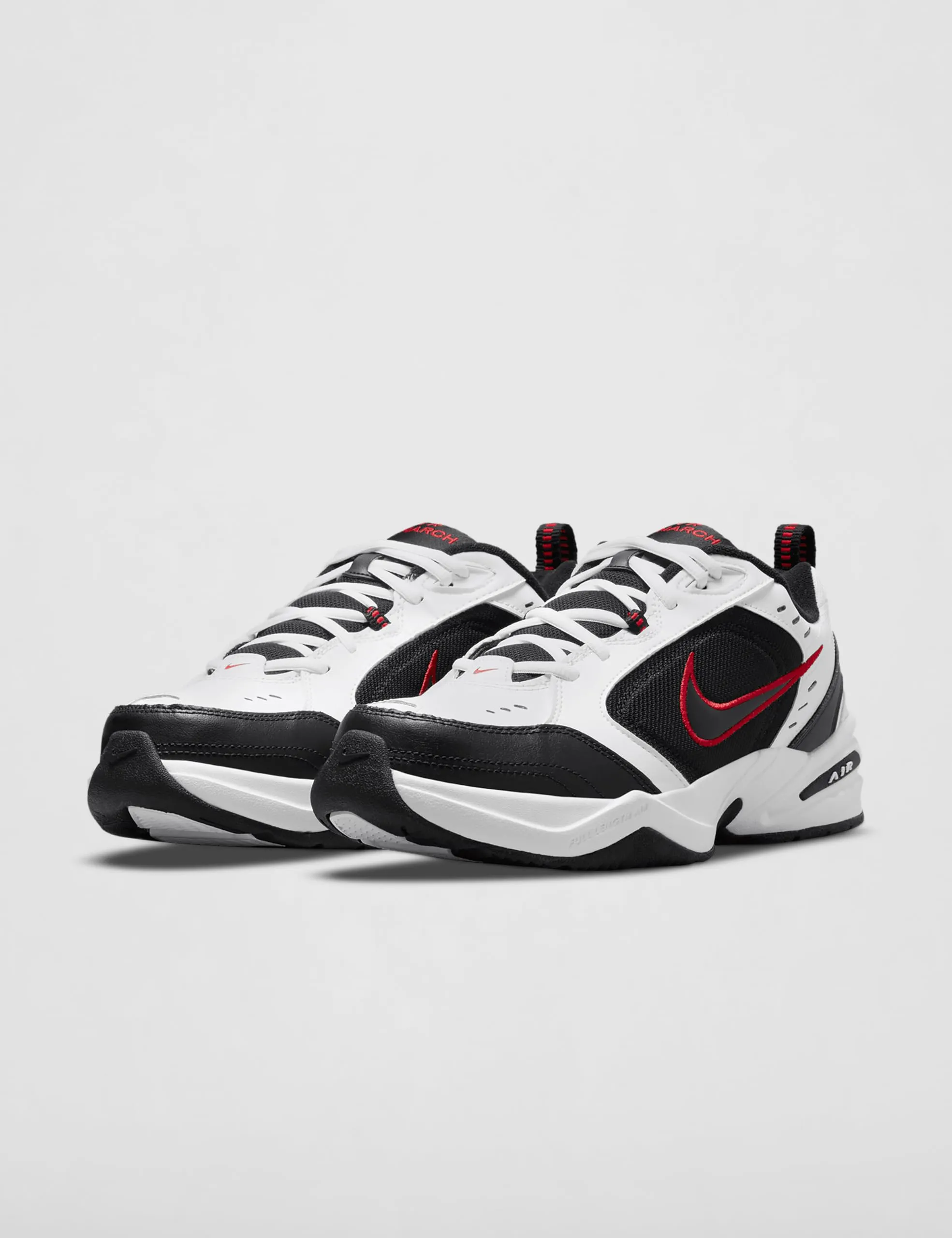 Nike Air Monarch IV Men's Sneakers - White Black Varsity Red 355, 41 EU - immagine 6