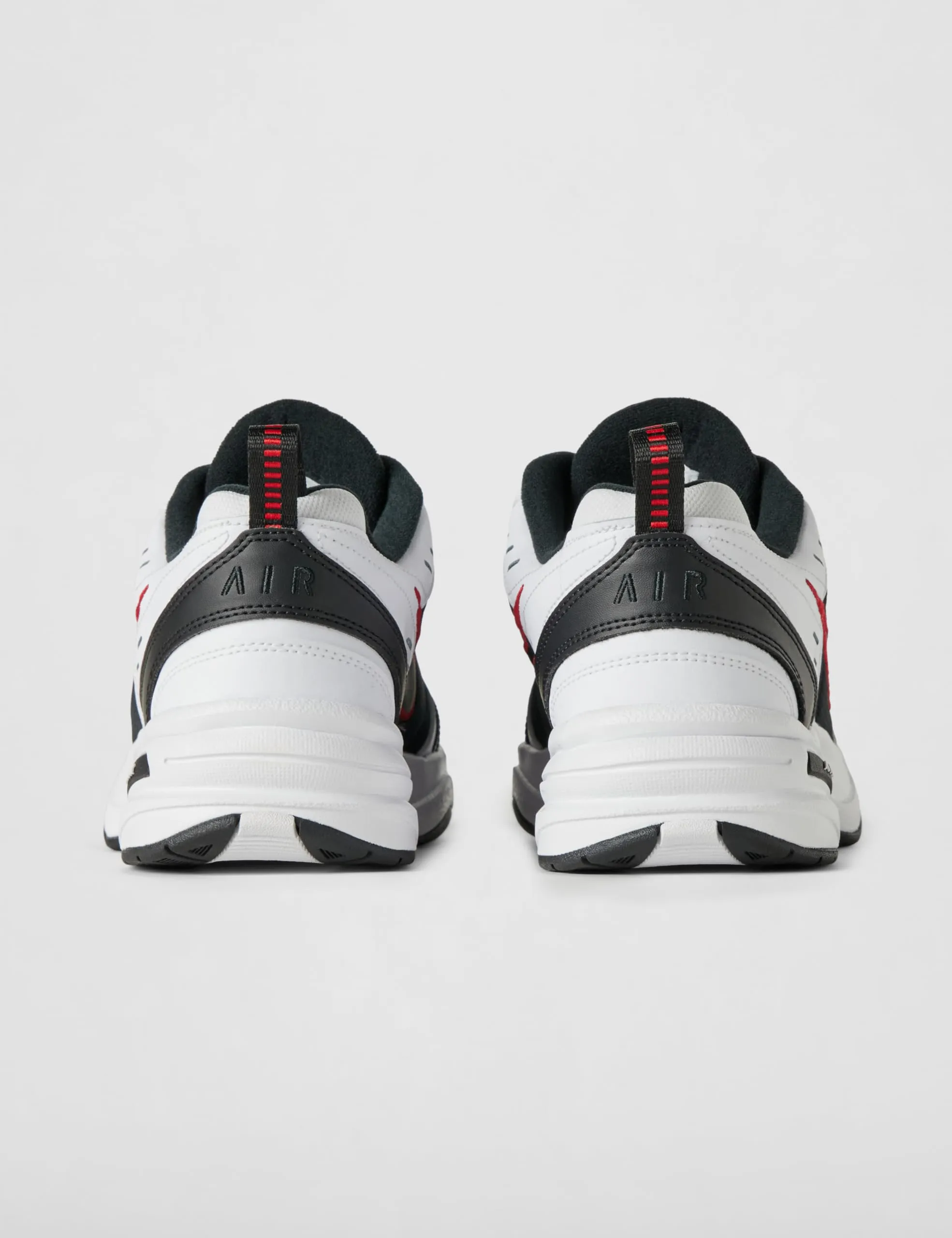 Nike Air Monarch IV Scarpe da Ginnastica Uomo Bianco White Black Varsity Red 101 38.5 EU - immagine 7