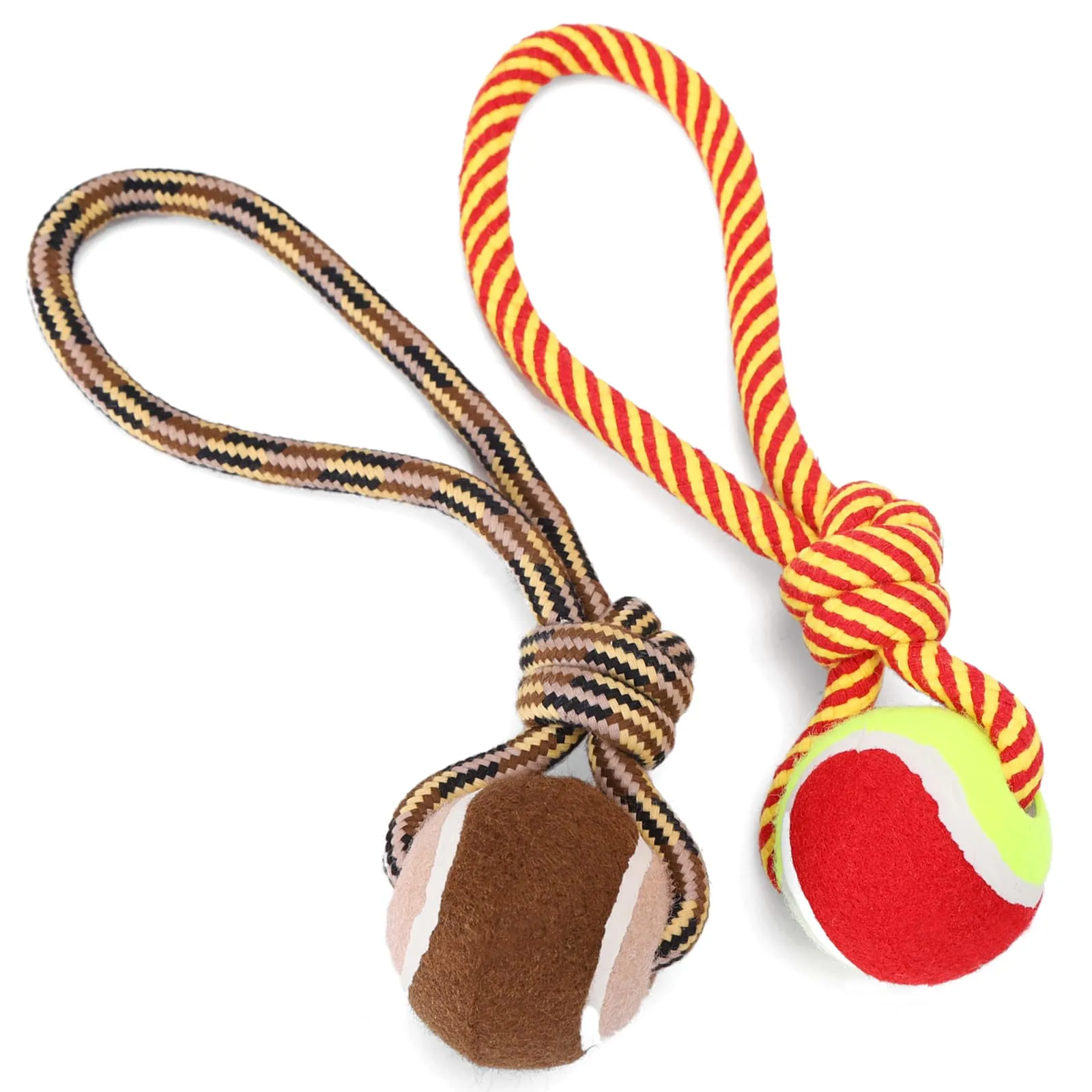 Nobleza Corda Giocattolo per Cani in Cotone per Salute Dentale, 28 cm - immagine 9