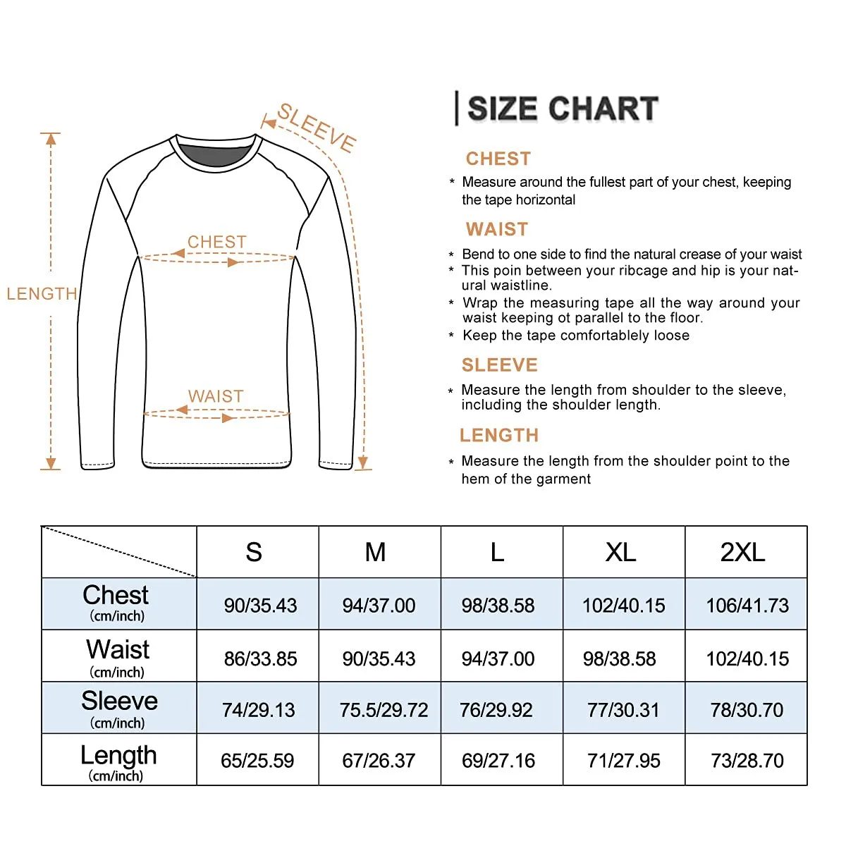 MEETWEE Maglia Termica Uomo a Manica Lunga Compression T-Shirt Baselayer Sport - immagine 7