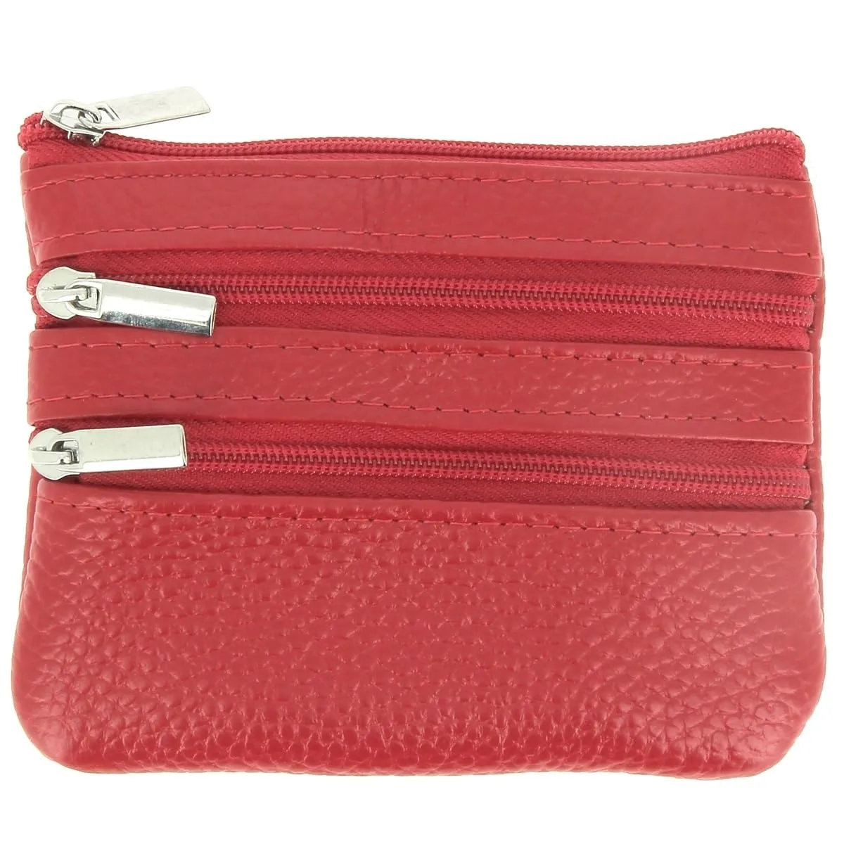 Karl Loven Slim Portamonete e Porta Carte in Vera Pelle con Portachiavi - immagine 1
