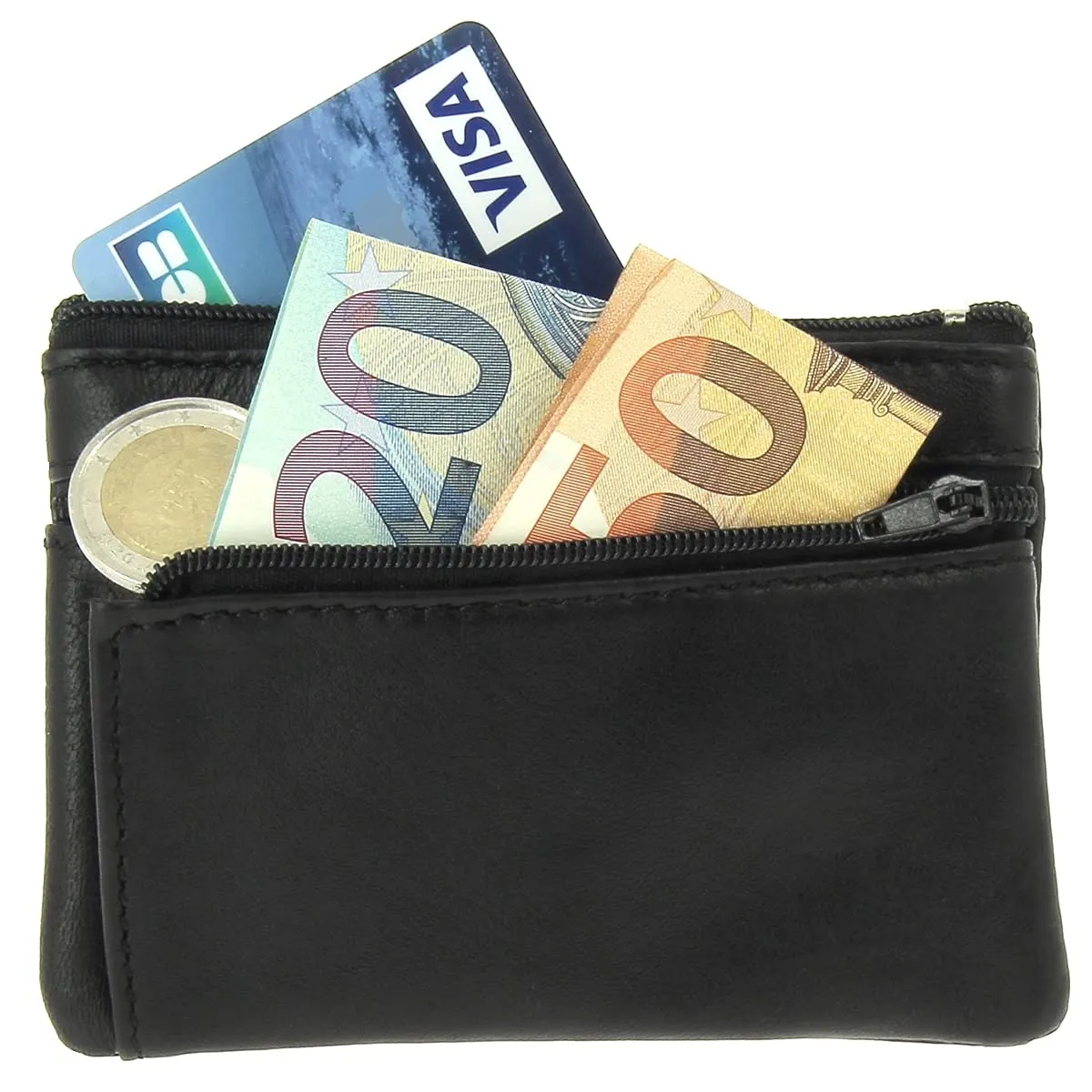 Karl Loven Portamonete Slim in Pelle A16 - immagine 2