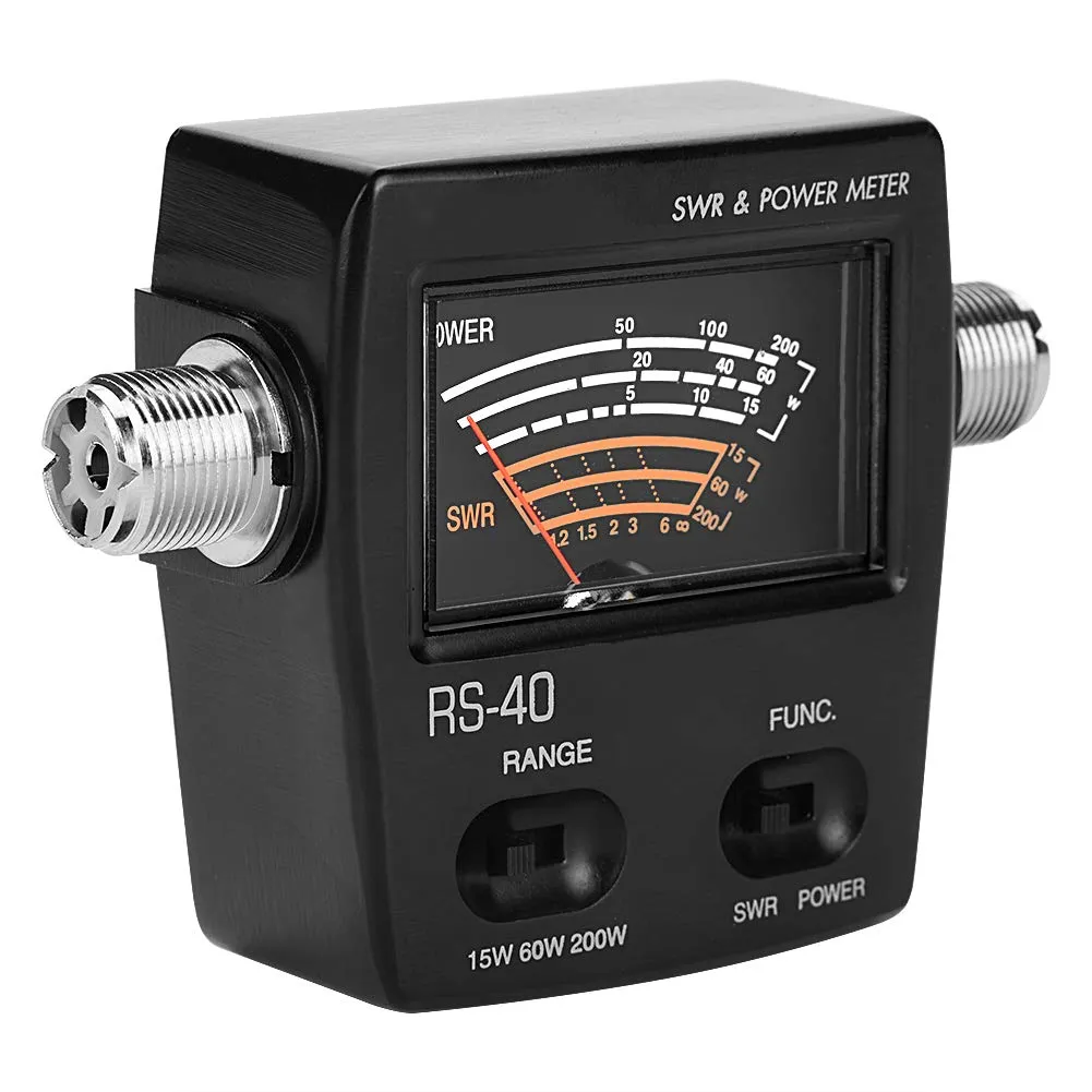 Diyeeni SWR e Misuratore di Potenza 200W per UV VHF UHF Radio Bidirezionale - immagine 1