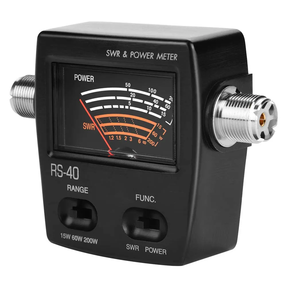 Diyeeni SWR e Misuratore di Potenza 200W per UV VHF UHF Radio Bidirezionale - immagine 7