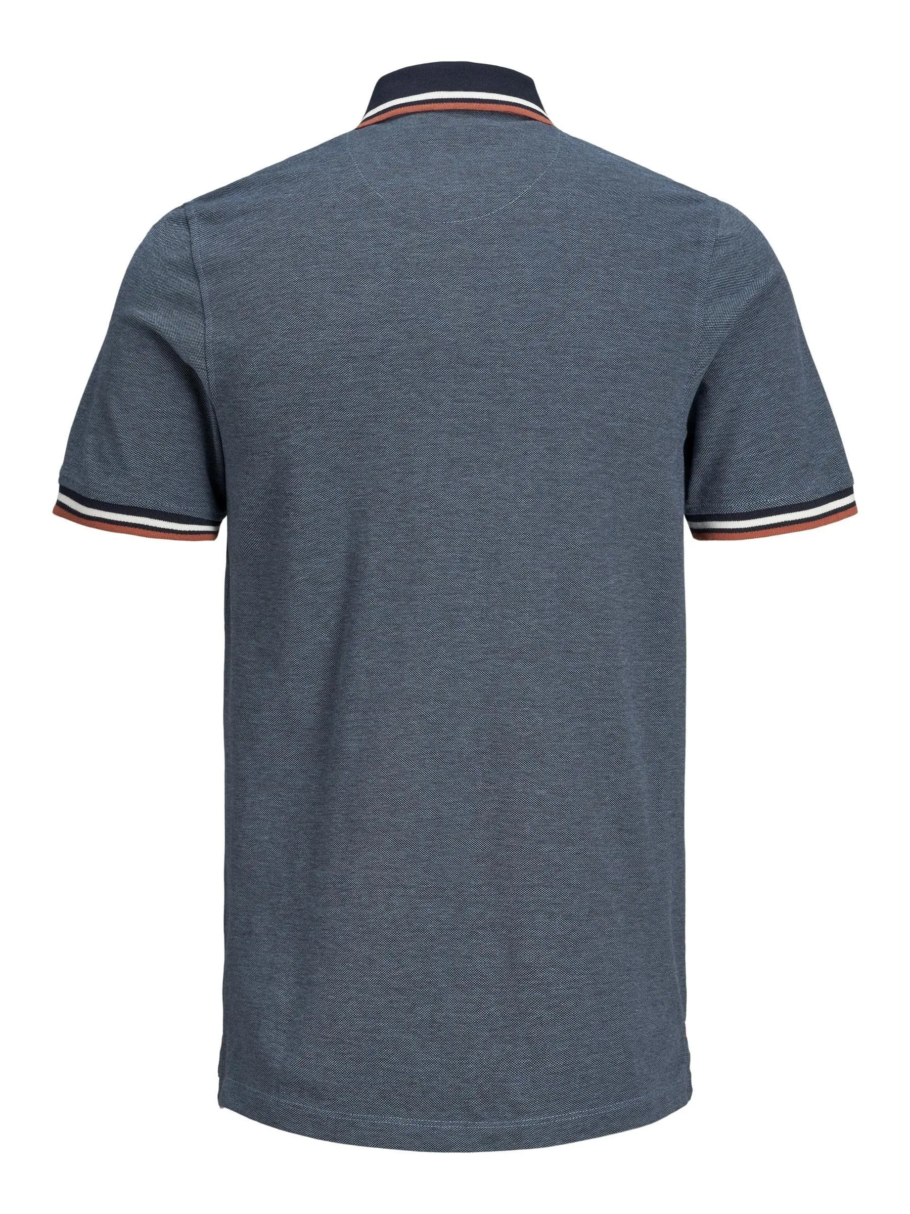 Jack & Jones Jjepaulos Polo SS Noos Maglietta, Denim Blue, S - immagine 4