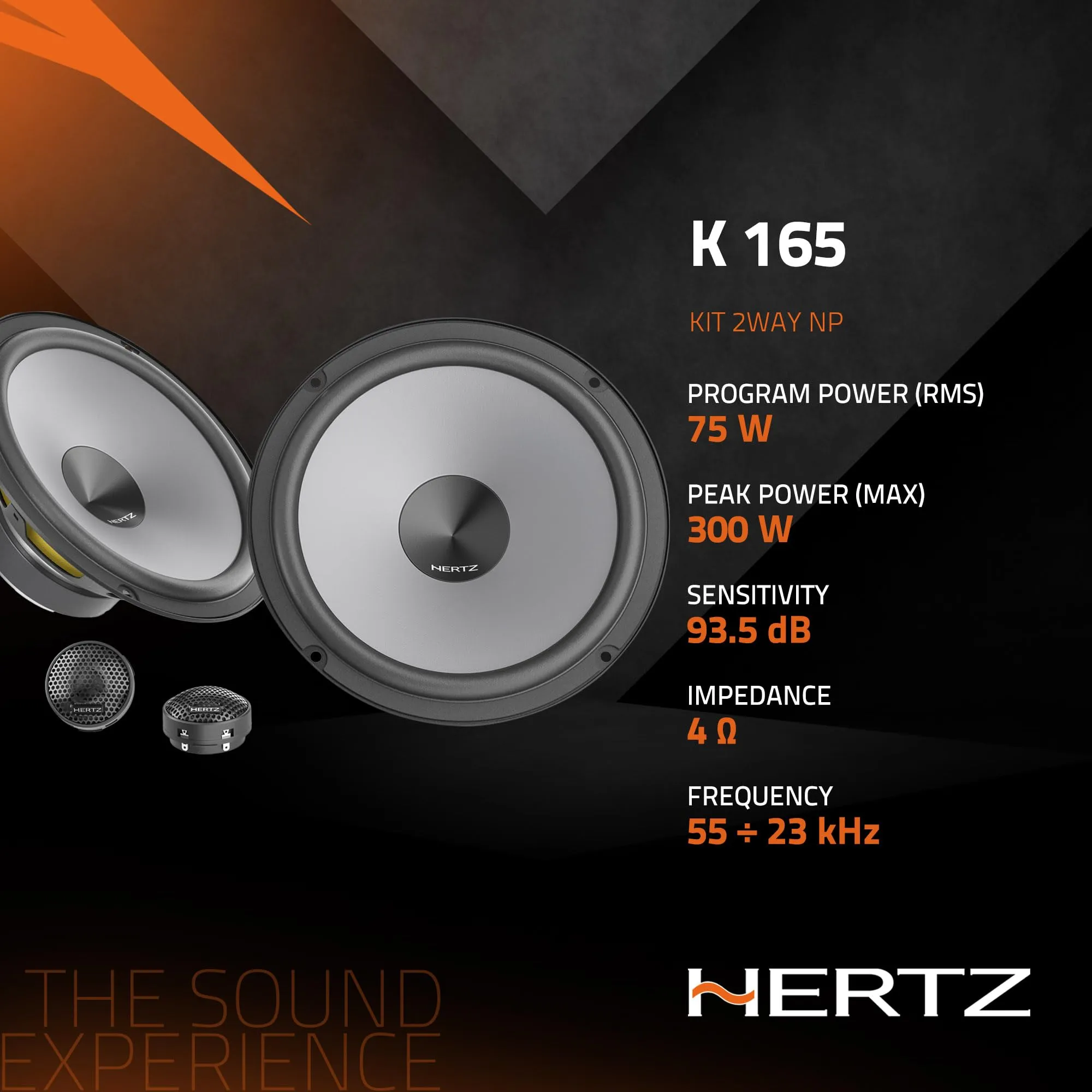 Hertz K 165 Kit 2 Vie 165 mm 300W Peak - immagine 5