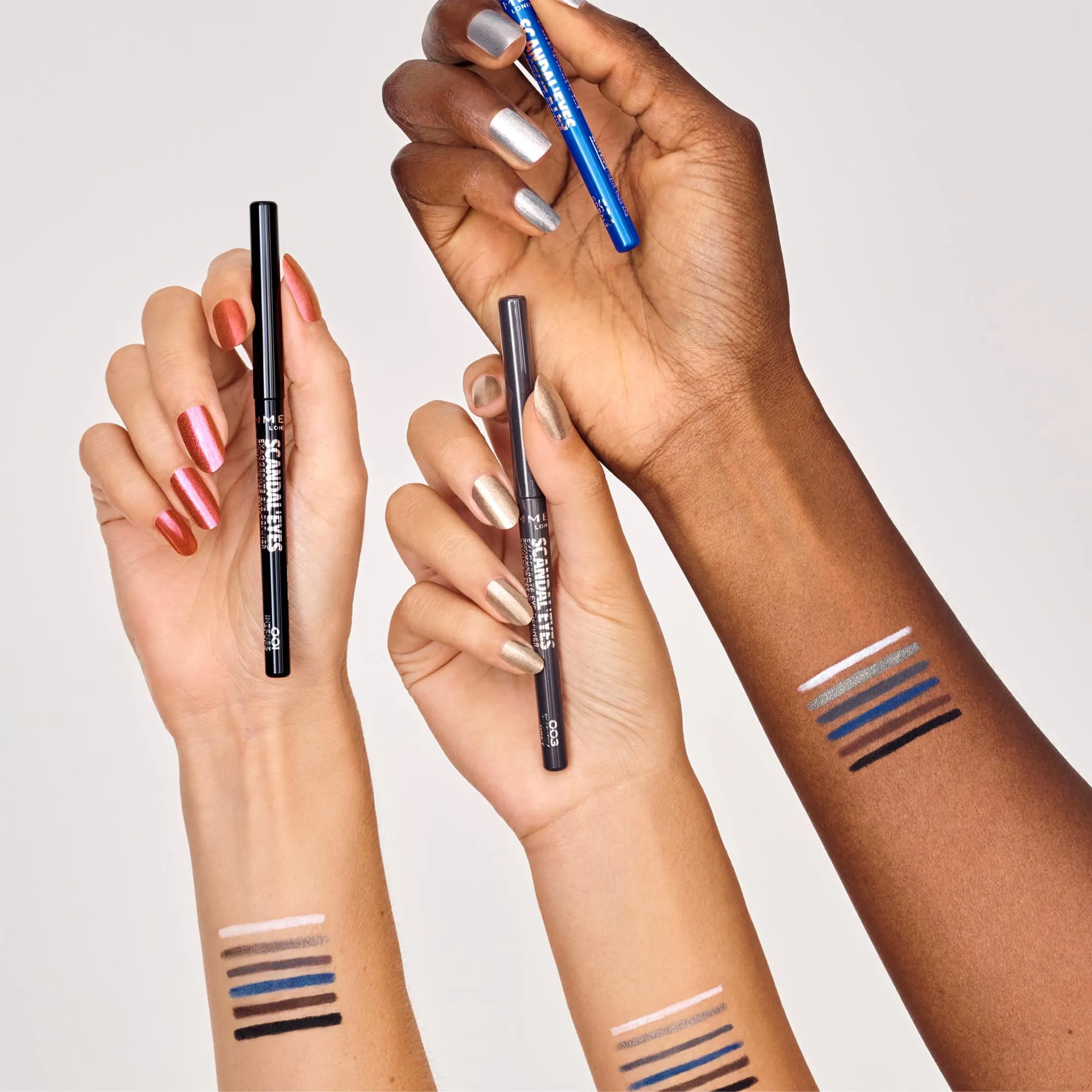 Rimmel London ScandalEyes Exaggerate Eye Definer Waterproof, 002 Chocolate Brown - immagine 5