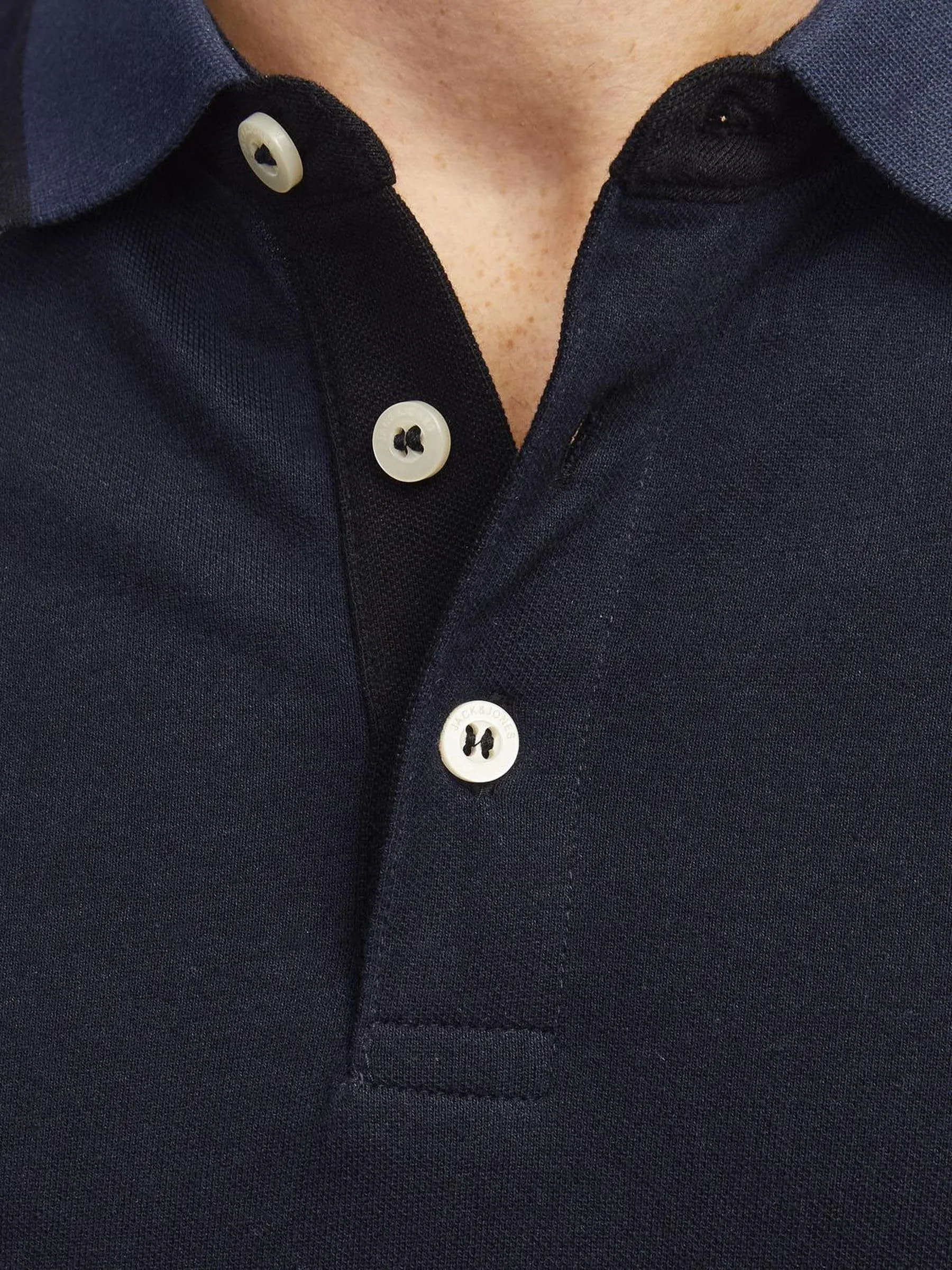 Jack & Jones Jjepaulos Polo SS Noos Maglietta, Marino, S Uomo - immagine 6