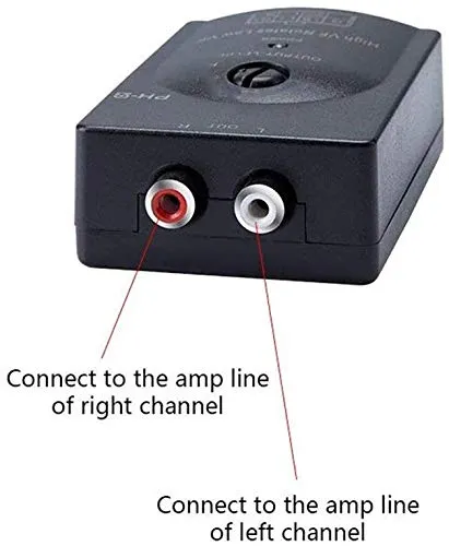 Greluma RCA Audio Convertitore di Uscita di Linea da Alto a Basso a 2 Canali con Livello Subwoofer Regolabile ZL119LUM - immagine 5