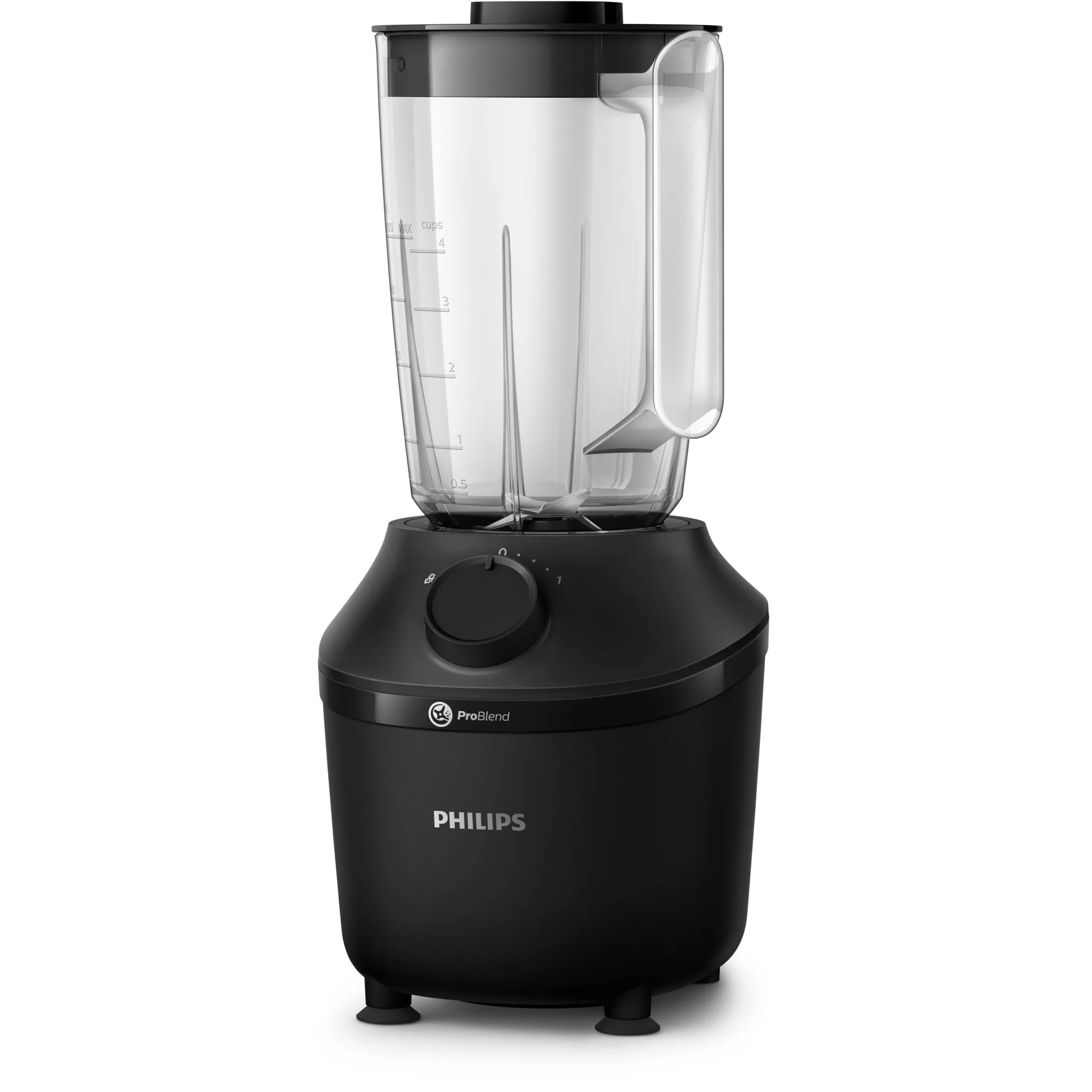 Philips Frullatore Elettrico 3000 HR2041/41 con Borraccia Portatile, 450W, 1,9L, Nero - immagine 2