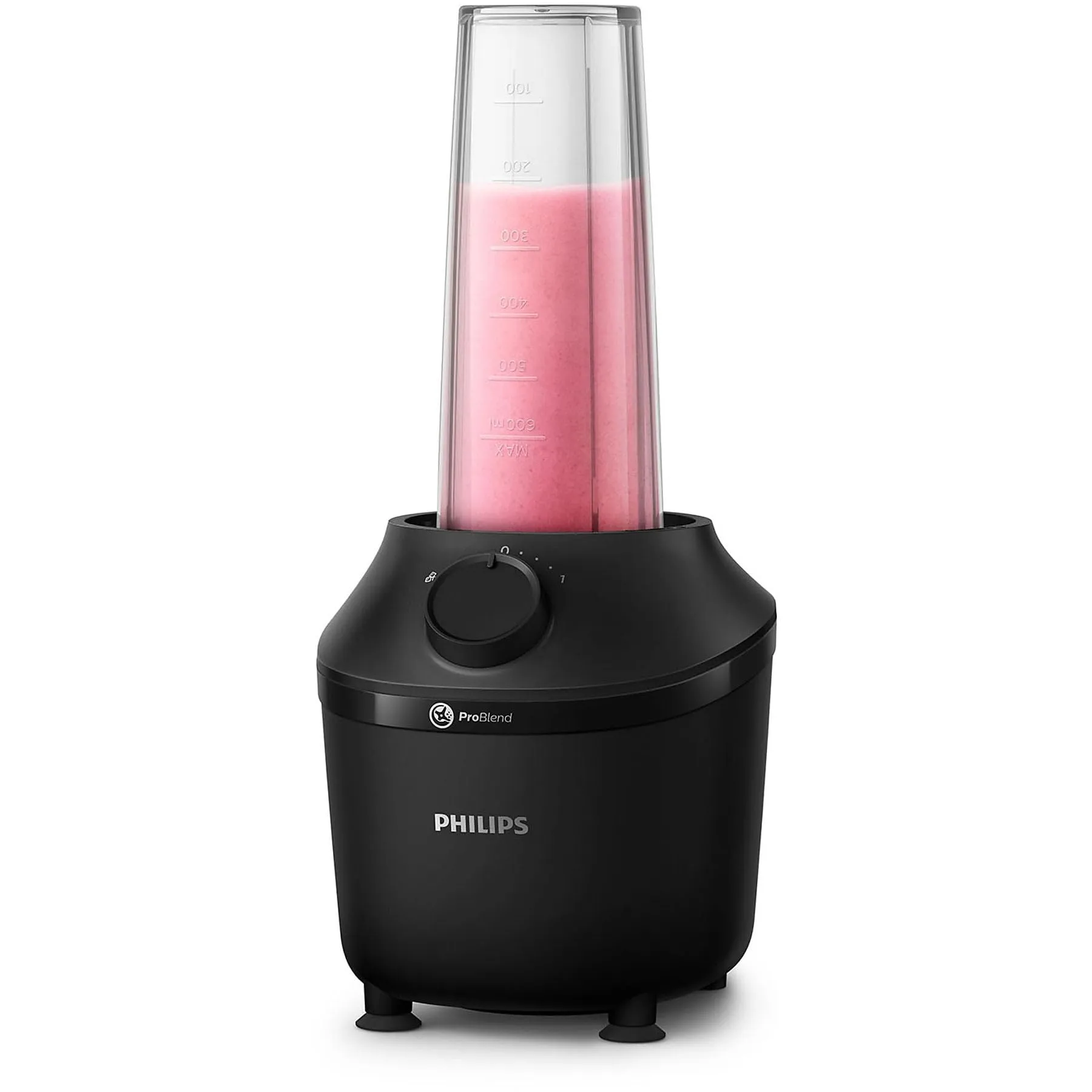 Philips Frullatore Elettrico 3000 HR2041/41 con Borraccia Portatile, 450W, 1,9L, Nero - immagine 8