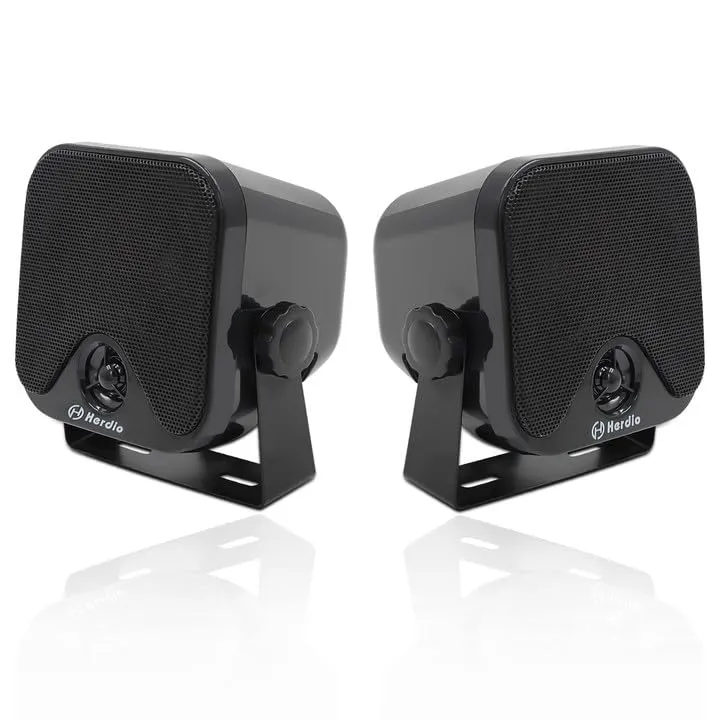 Herdio Diffusori Esterni 100W 4" Sistema Stereo Impermeabile Marino (Coppia) - immagine 1