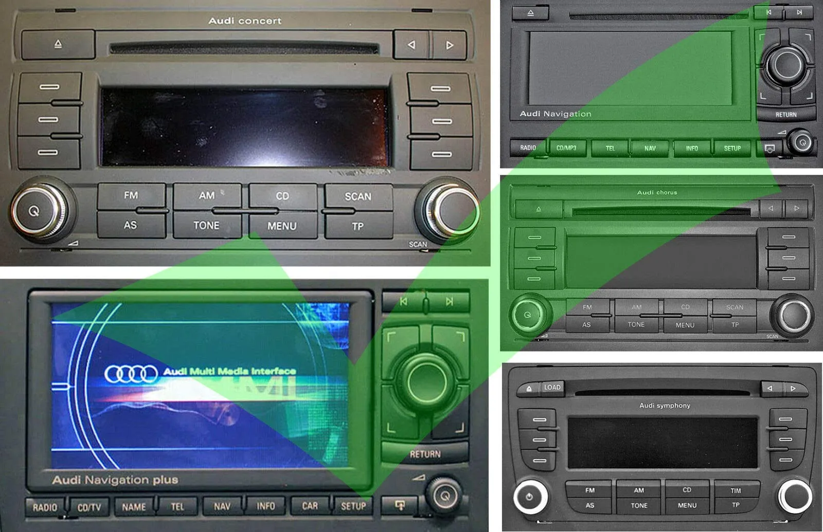 BlueMusic Interfaccia Audio Bluetooth 12Pin per VW RCD 210 300 500, RNS 310 315, Skoda Beat Cruise Swing, Audi Chorus Concert Symphony 2+ 3, RNS-E, BNS 5.0, Seat (dal luglio 2010) - immagine 3
