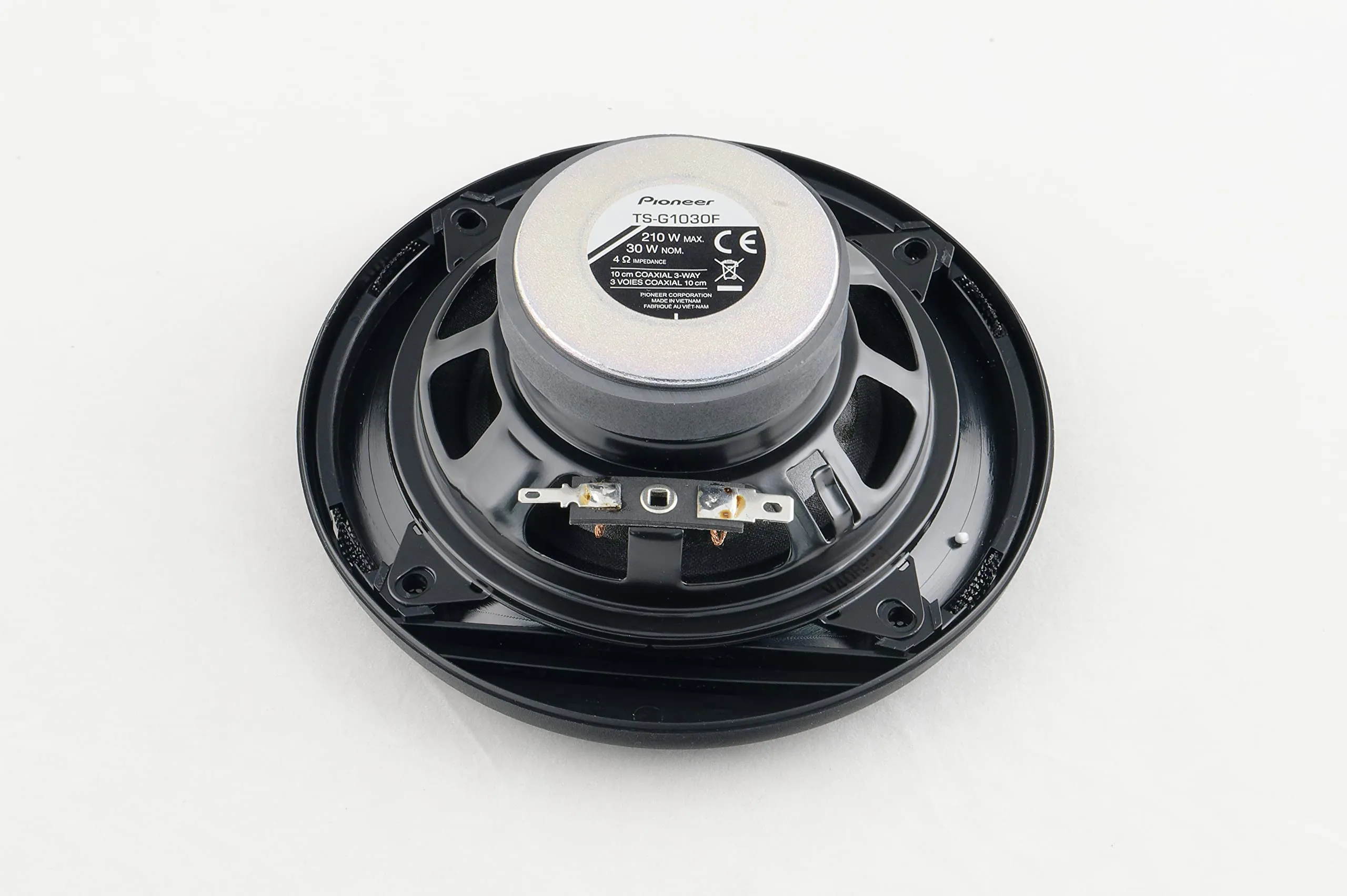 Pioneer TS-G1030F Diffusore Coassiale a 3 Vie 10 cm (210W Max, 30W RMS) con Griglia - immagine 6