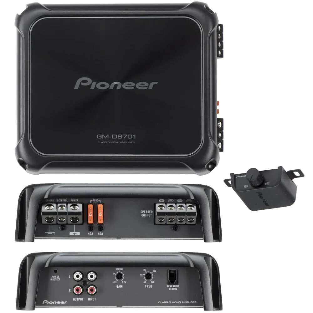 Pioneer GM-D8701-1 Amplificatore Monoblocco per Auto 1600 Watt - immagine 2