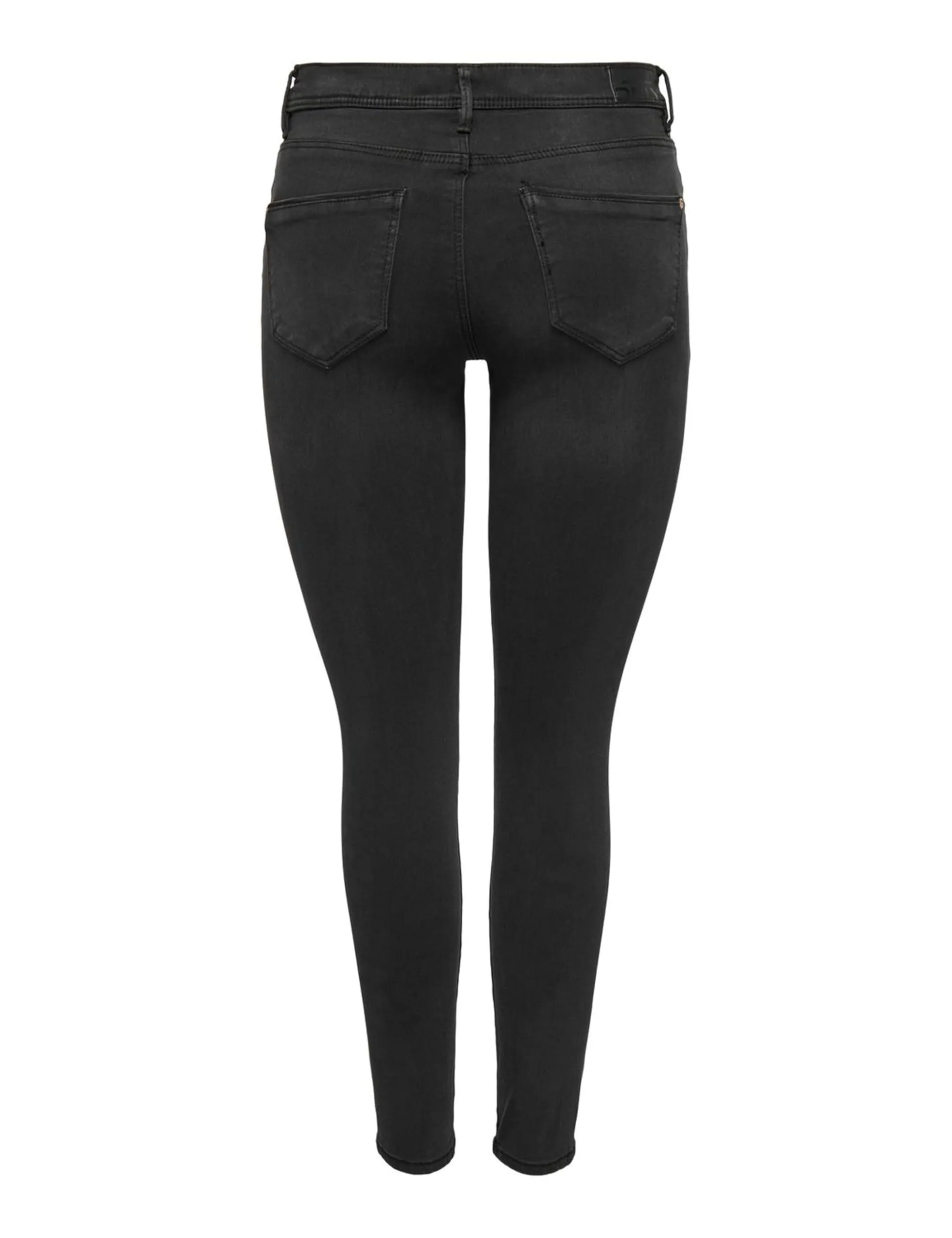 ONLY Vita Media Skinny Fit Jeans Washed Black S/32 - immagine 4