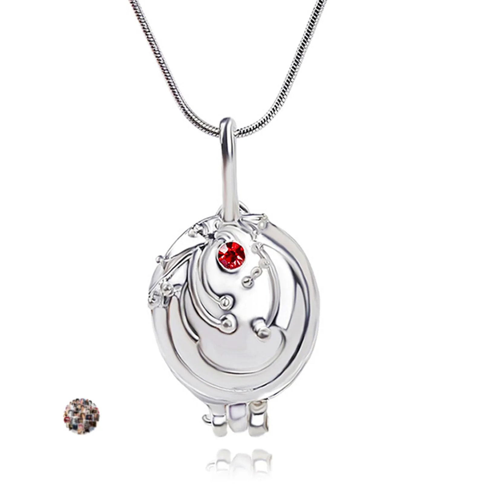 UoYu The Vampire Diaries Elena Gilbert Verbena Medallion Necklace and Sticker Set, 21 Pieces - immagine 1