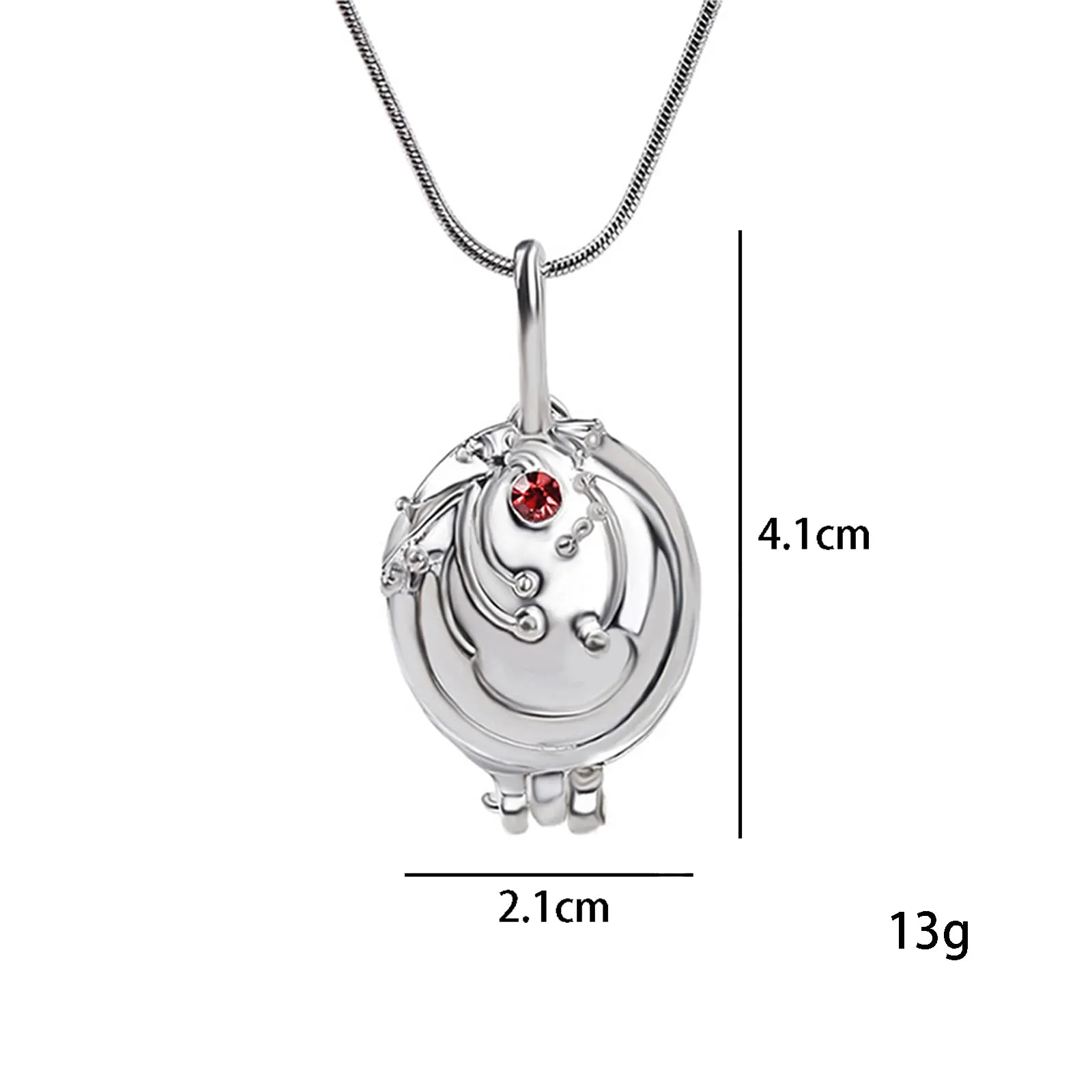 UoYu The Vampire Diaries Elena Gilbert Verbena Medallion Necklace and Sticker Set, 21 Pieces - immagine 3