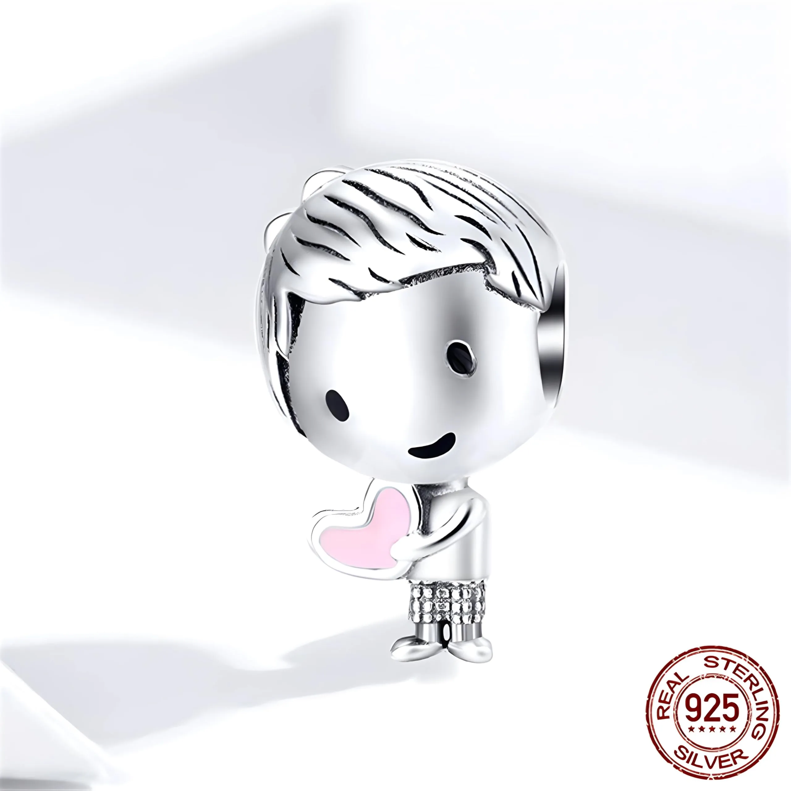 JCaleydo G12 Charm in Argento Sterling 925 Compatibile con Bracciale Pandora JC356B - immagine 2
